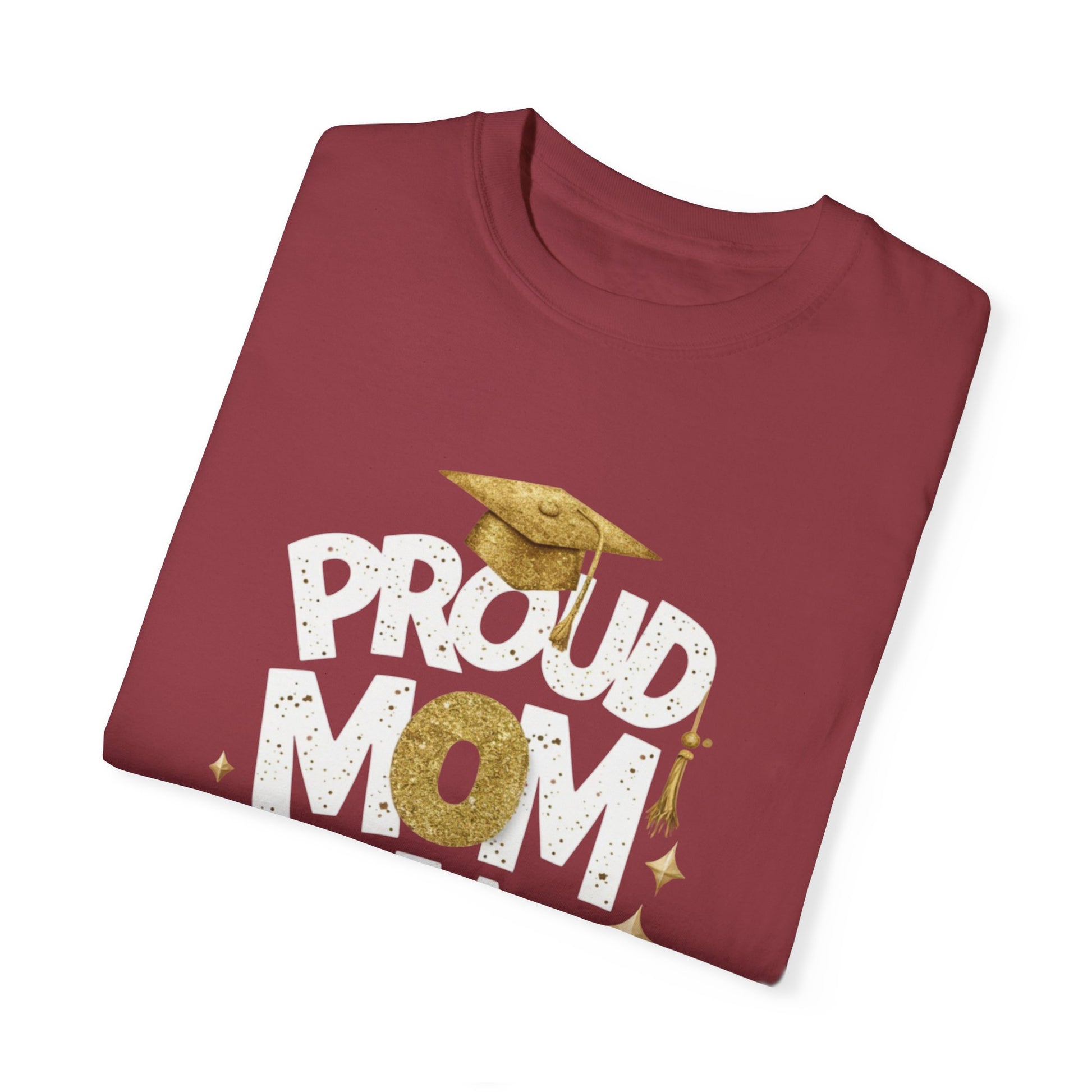 Proud Mom of a 2024 Graduate Unisex Garment-dyed T-shirt Cotton Funny Humorous Graphic Soft Premium Unisex Men Women Chili T-shirt Birthday Gift-35