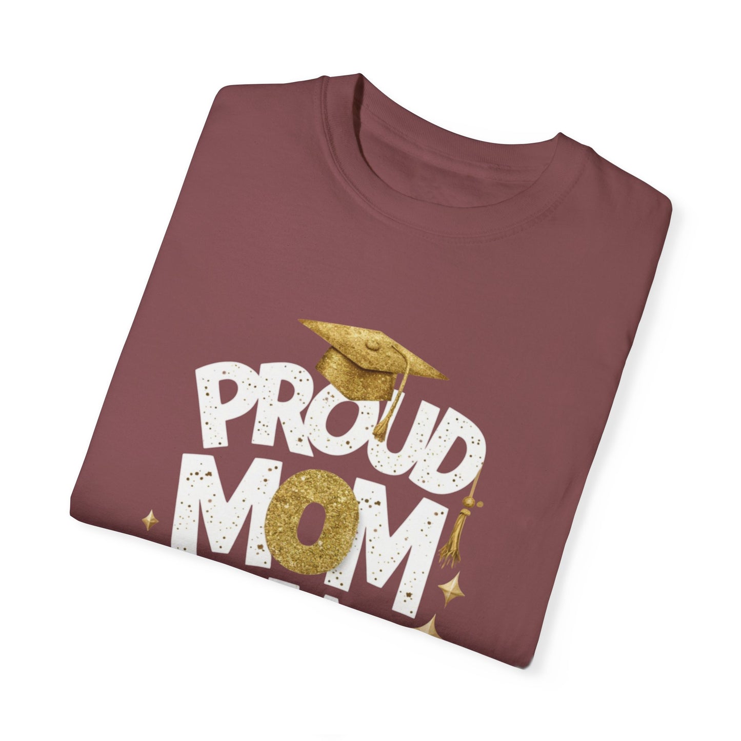 Proud Mom of a 2024 Graduate Unisex Garment-dyed T-shirt Cotton Funny Humorous Graphic Soft Premium Unisex Men Women Brick T-shirt Birthday Gift-29