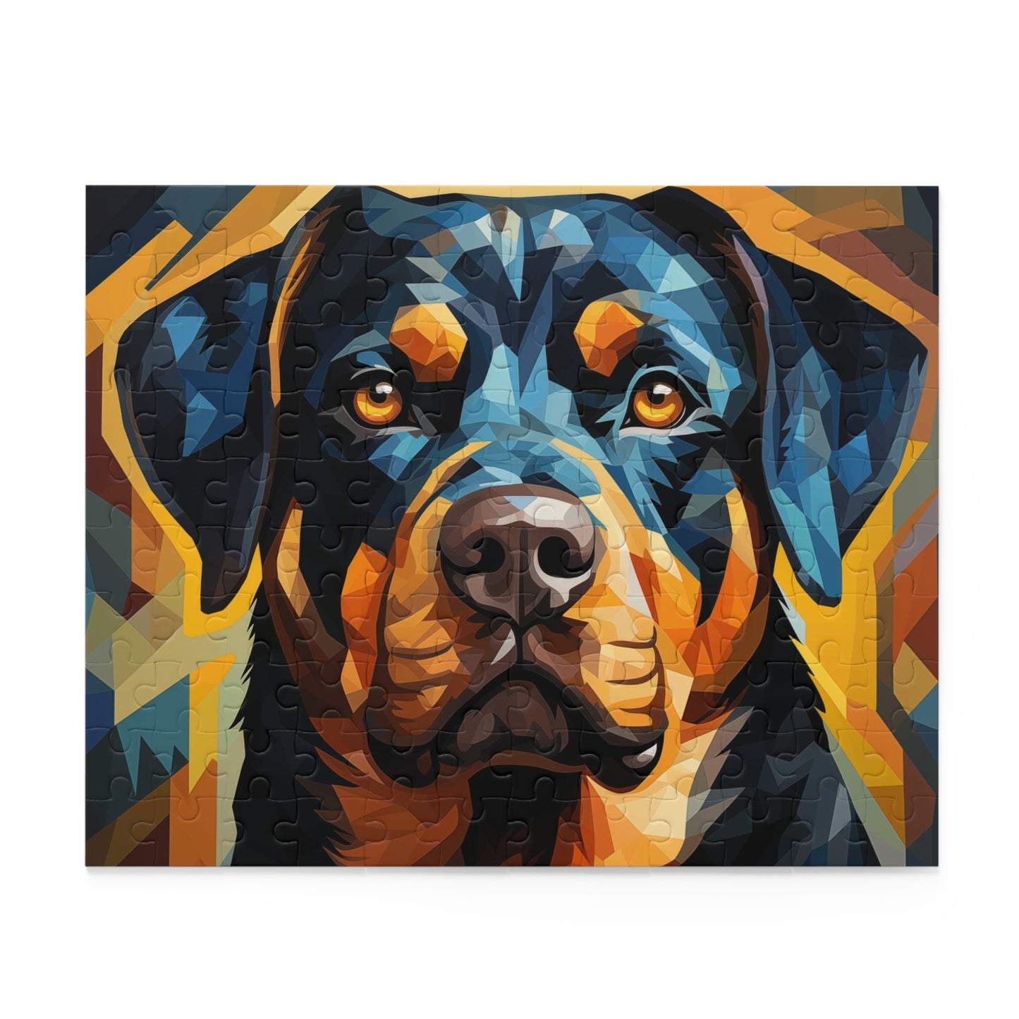 Abstract Rottweiler Dog Jigsaw Puzzle for Boys, Girls, Kids Adult Birthday Business Jigsaw Puzzle Gift for Him Funny Humorous Indoor Outdoor Game Gift For Her Online-2