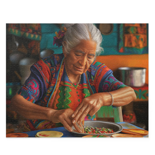 Mexican Art Vintage Kitchen Jigsaw Puzzle Adult Birthday Business Jigsaw Puzzle Gift for Him Funny Humorous Indoor Outdoor Game Gift For Her Online-1