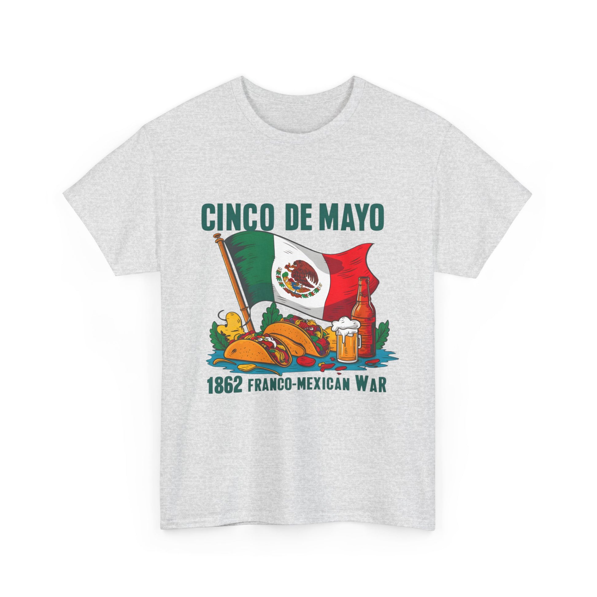 Cinco De Mayo Mexican Independence Day Graphic Unisex Heavy Cotton Tee Cotton Funny Humorous Graphic Soft Premium Unisex Men Women Ash T-shirt Birthday Gift-51