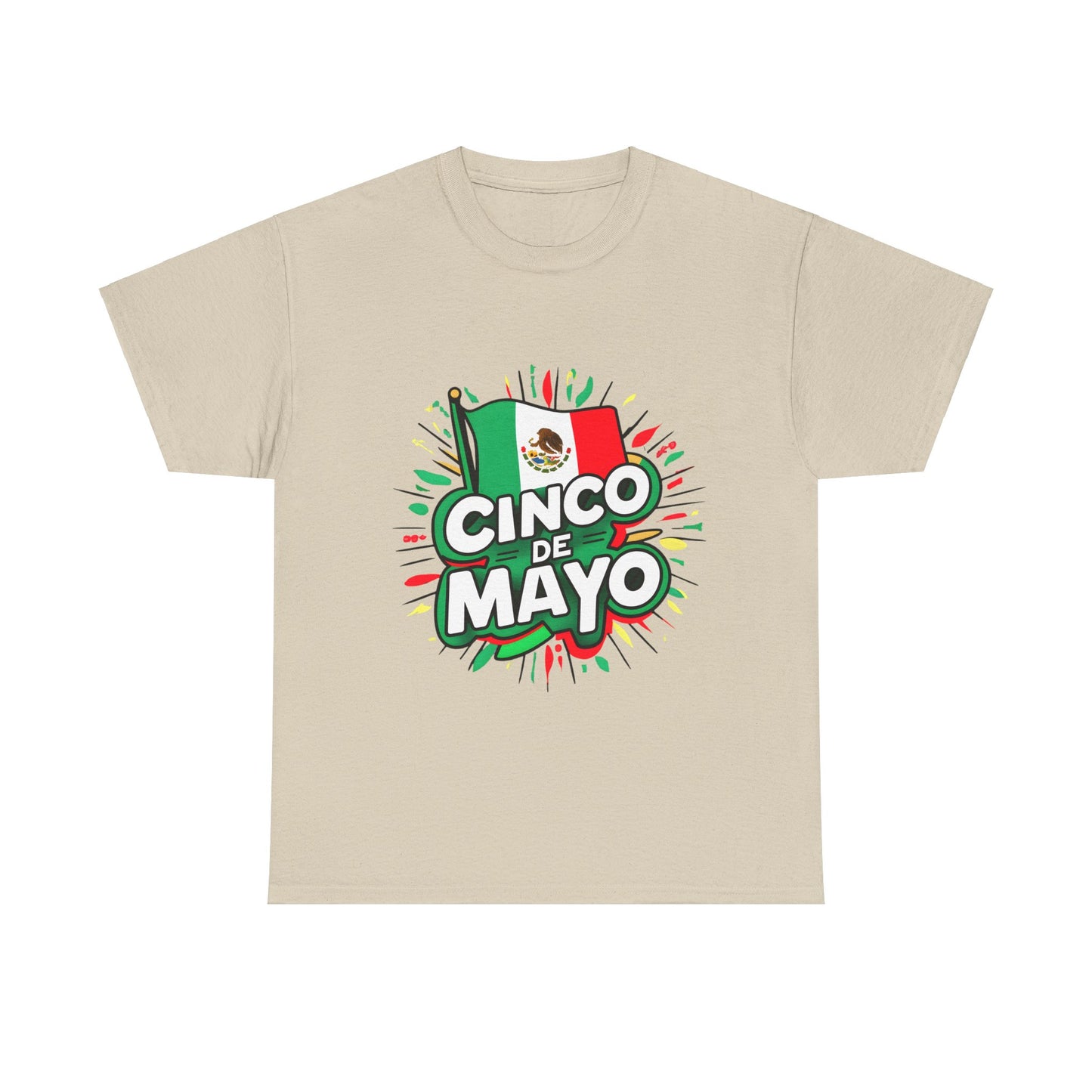 Cinco De Mayo Mexican Independence Day Graphic Unisex Heavy Cotton Tee Cotton Funny Humorous Graphic Soft Premium Unisex Men Women Sand T-shirt Birthday Gift-8