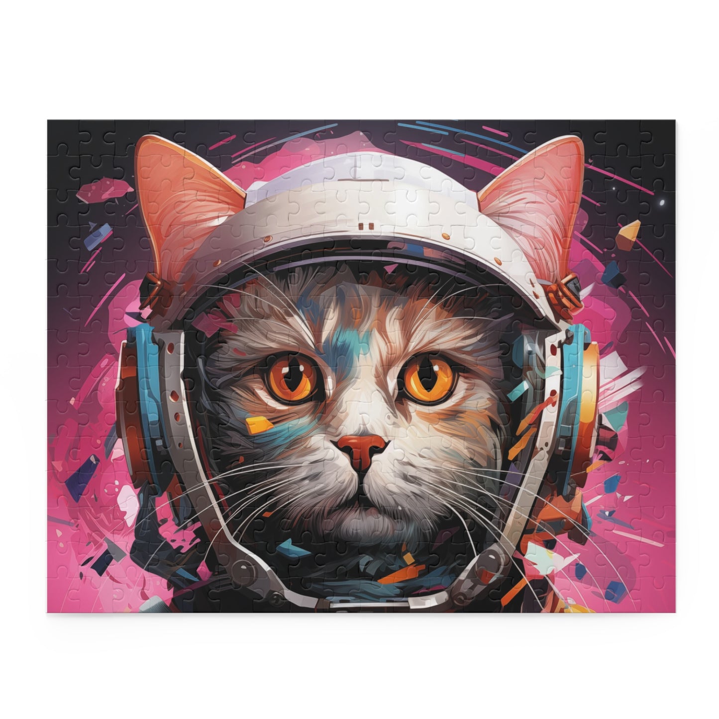 Jigsaw Puzzle Astronaut Cat Adult Birthday Business Jigsaw Puzzle Gift for Him Funny Humorous Indoor Outdoor Game Gift For Her Online-3