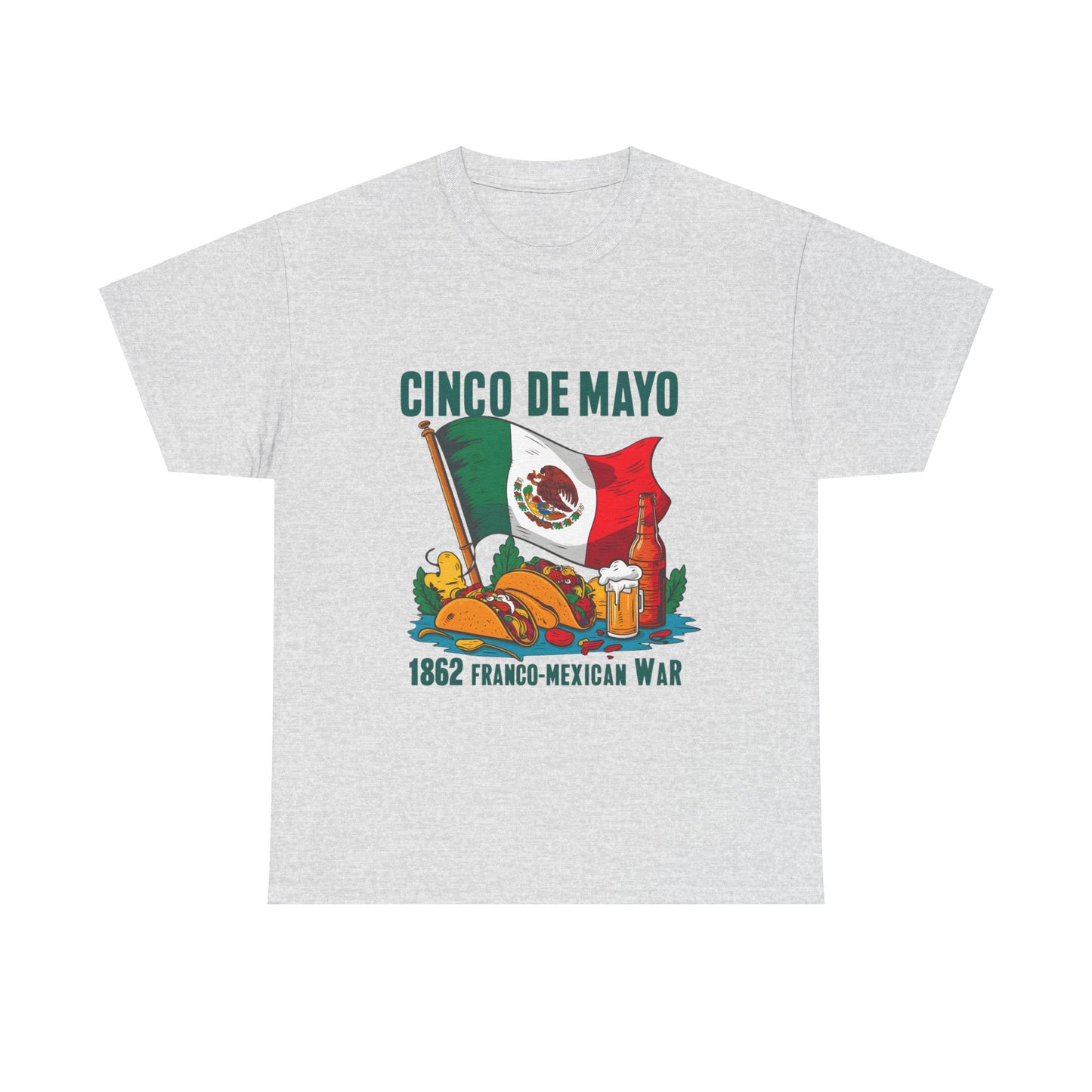 Cinco De Mayo Mexican Independence Day Graphic Unisex Heavy Cotton Tee Cotton Funny Humorous Graphic Soft Premium Unisex Men Women Ash T-shirt Birthday Gift-13
