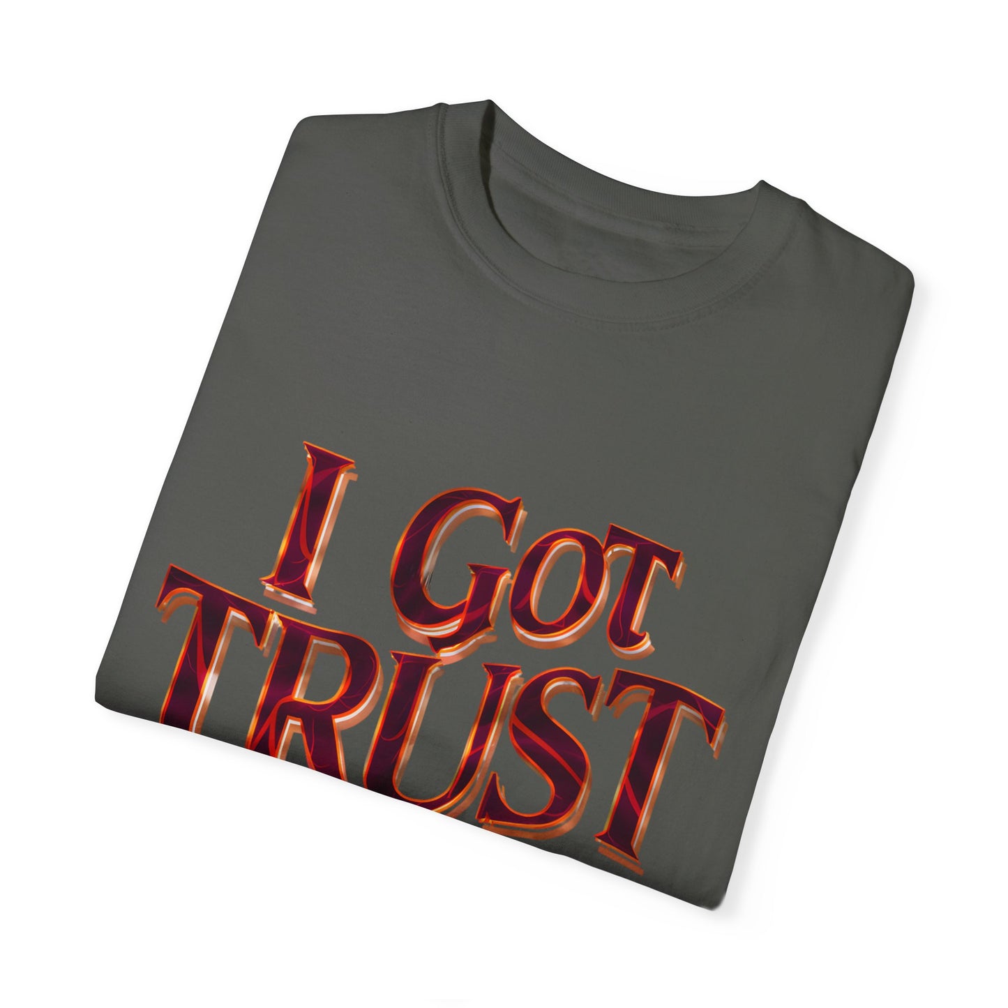 I Got Trust Issues Graphic Unisex Garment-dyed T-shirt Cotton Funny Humorous Graphic Soft Premium Unisex Men Women Pepper T-shirt Birthday Gift-50