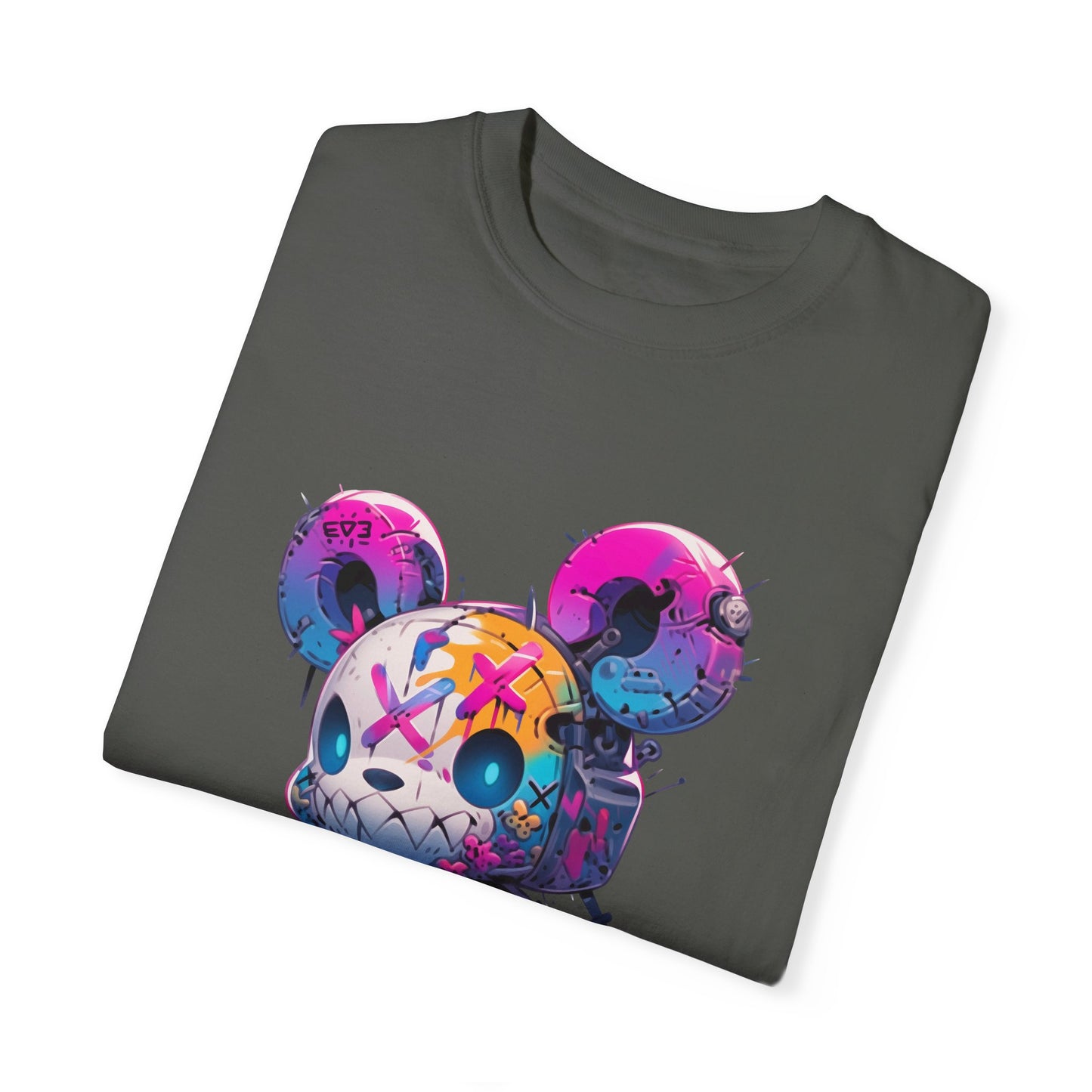 Hip Hop Teddy Bear Graphic Unisex Garment-dyed T-shirt Cotton Funny Humorous Graphic Soft Premium Unisex Men Women Pepper T-shirt Birthday Gift-50