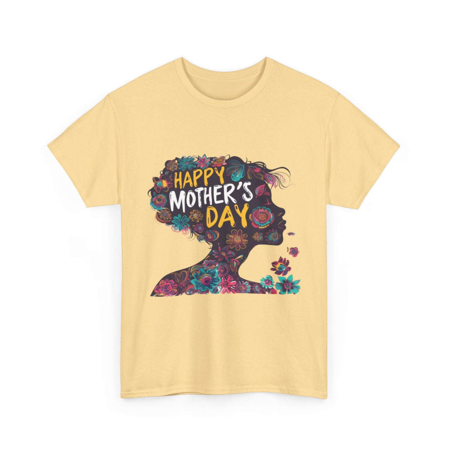 Happy Mother's Day African American Mom Graphic Unisex Heavy Cotton Tee Cotton Funny Humorous Graphic Soft Premium Unisex Men Women Yellow Haze T-shirt Birthday Gift-42