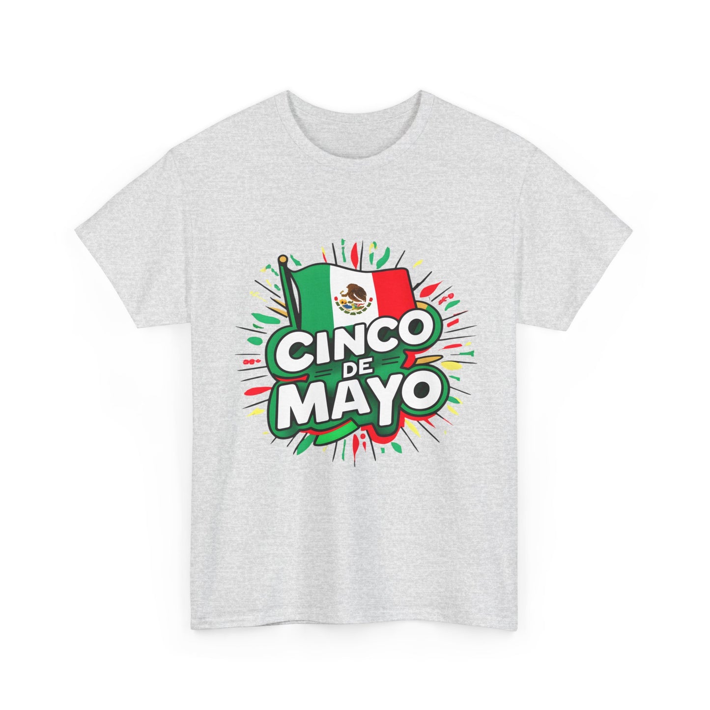 Cinco De Mayo Mexican Independence Day Graphic Unisex Heavy Cotton Tee Cotton Funny Humorous Graphic Soft Premium Unisex Men Women Ash T-shirt Birthday Gift-51
