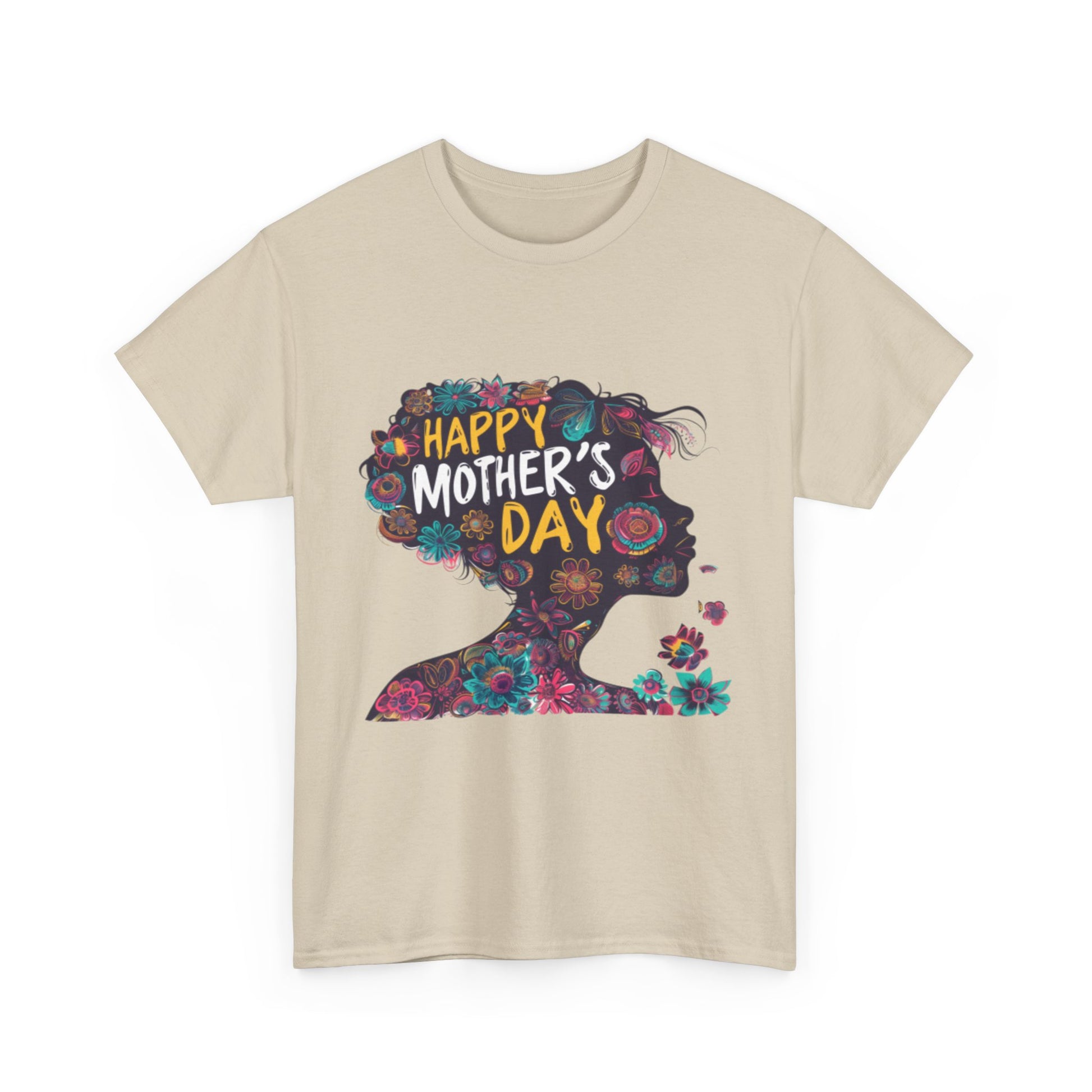 Happy Mother's Day African American Mom Graphic Unisex Heavy Cotton Tee Cotton Funny Humorous Graphic Soft Premium Unisex Men Women Sand T-shirt Birthday Gift-36