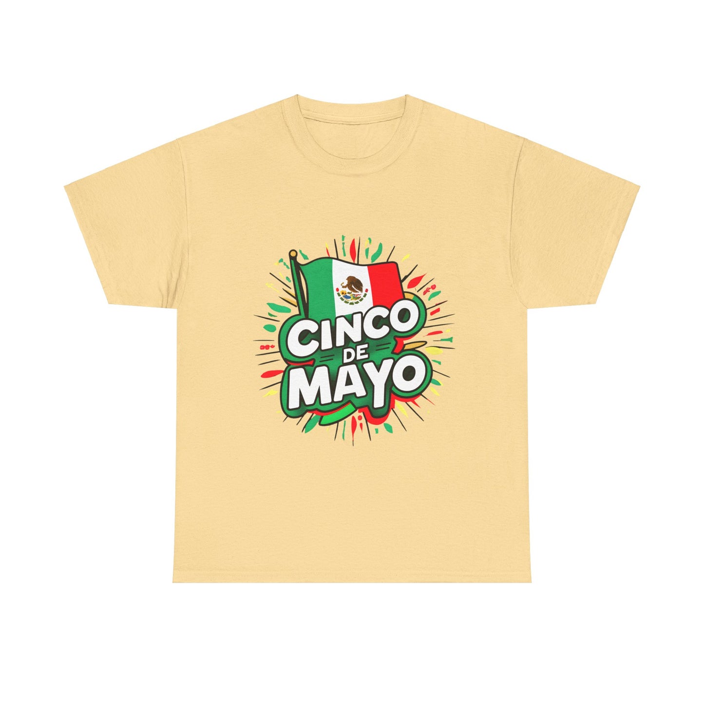 Cinco De Mayo Mexican Independence Day Graphic Unisex Heavy Cotton Tee Cotton Funny Humorous Graphic Soft Premium Unisex Men Women Yellow Haze T-shirt Birthday Gift-11