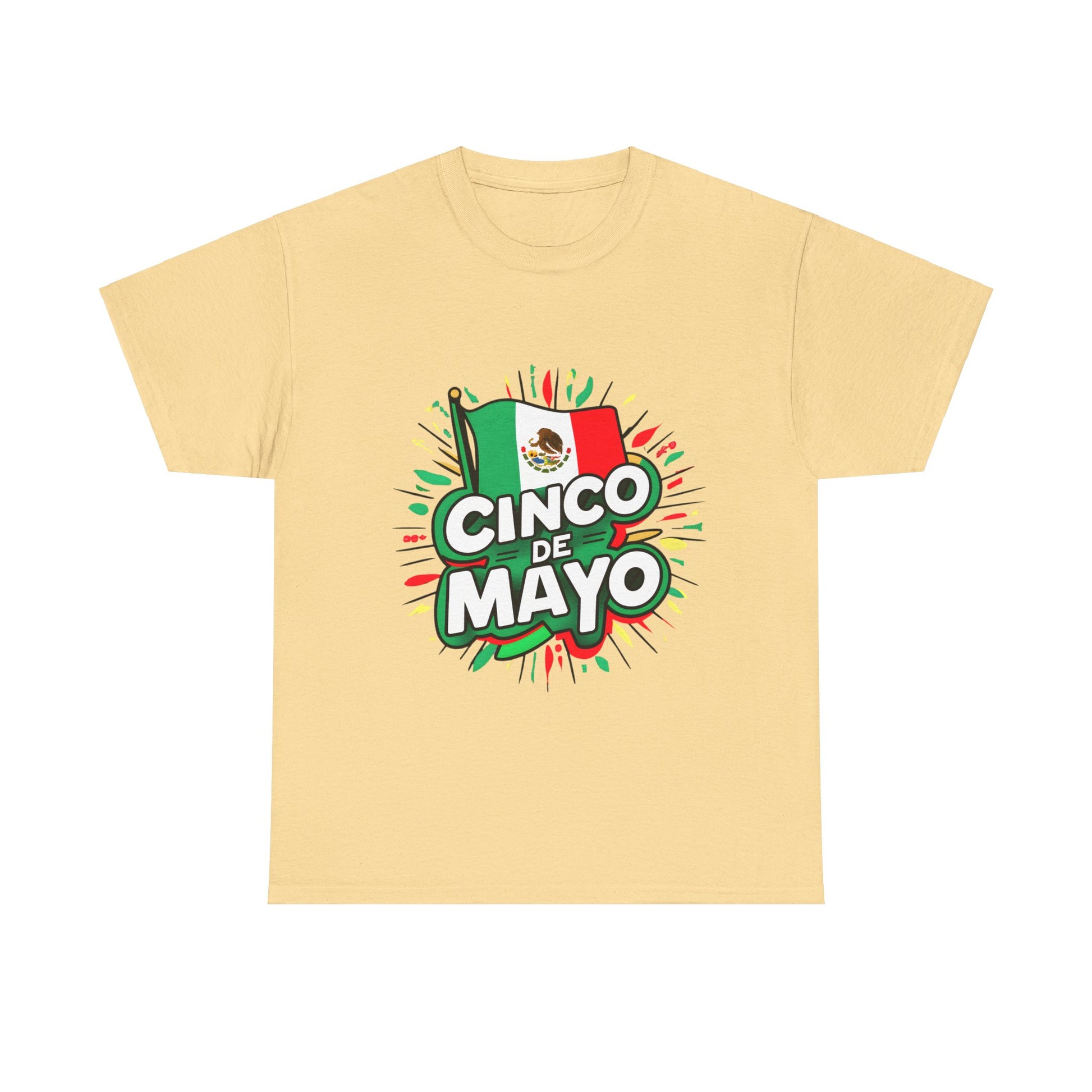 Cinco De Mayo Mexican Independence Day Graphic Unisex Heavy Cotton Tee Cotton Funny Humorous Graphic Soft Premium Unisex Men Women Yellow Haze T-shirt Birthday Gift-11