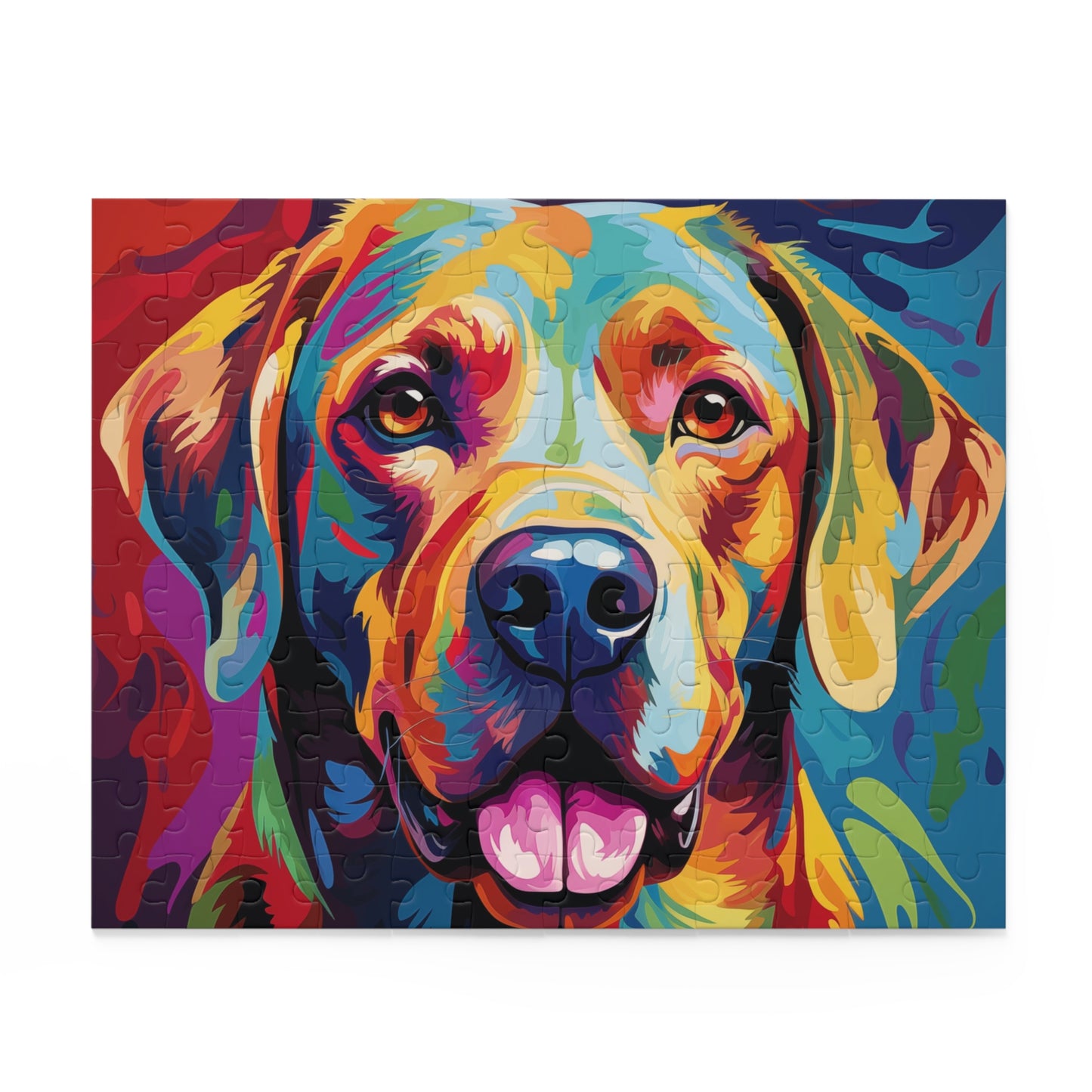 Labrador Dog Abstract Retriever Jigsaw Puzzle Oil Paint for Boys, Girls, Kids Adult Birthday Business Jigsaw Puzzle Gift for Him Funny Humorous Indoor Outdoor Game Gift For Her Online-2