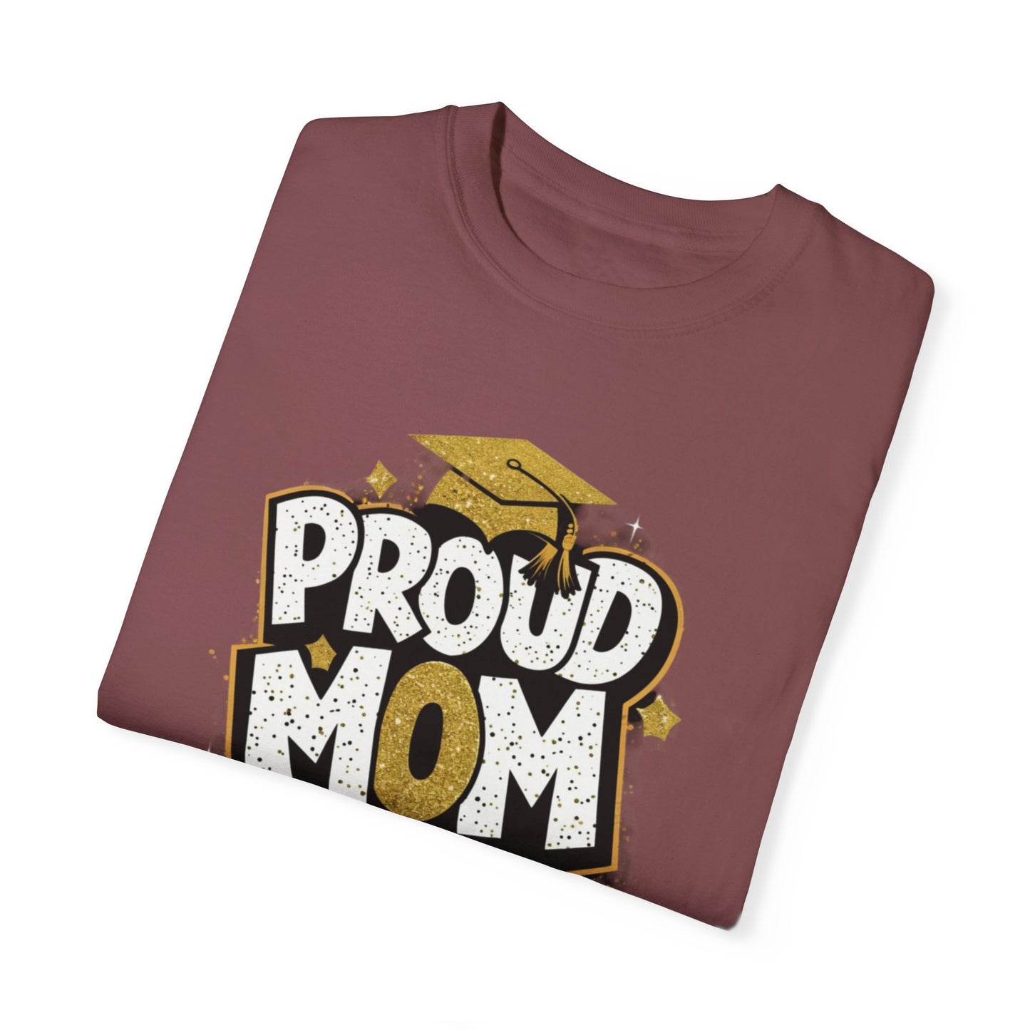 Proud Mom of a 2024 Graduate Unisex Garment-dyed T-shirt Cotton Funny Humorous Graphic Soft Premium Unisex Men Women Brick T-shirt Birthday Gift-29