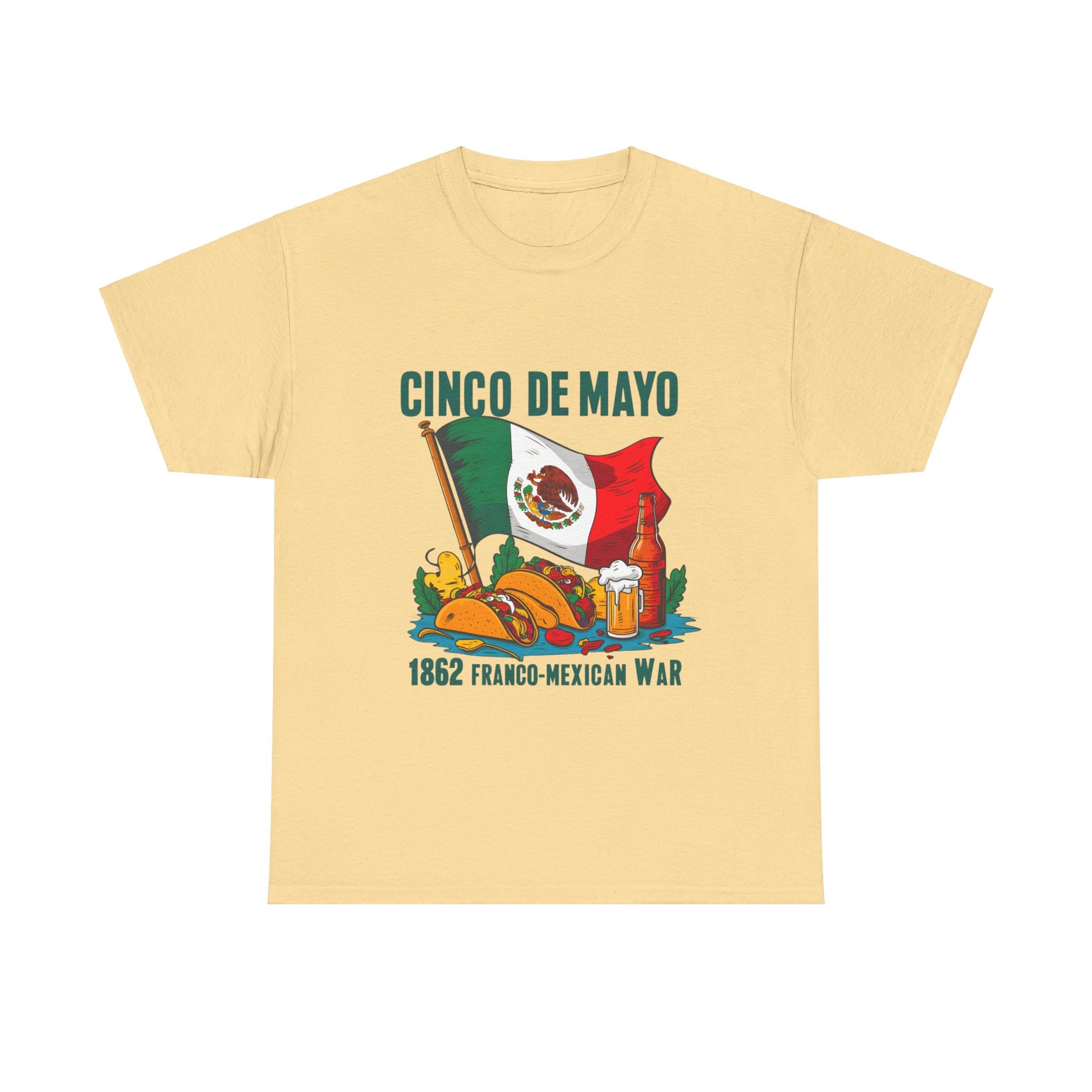 Cinco De Mayo Mexican Independence Day Graphic Unisex Heavy Cotton Tee Cotton Funny Humorous Graphic Soft Premium Unisex Men Women Yellow Haze T-shirt Birthday Gift-11