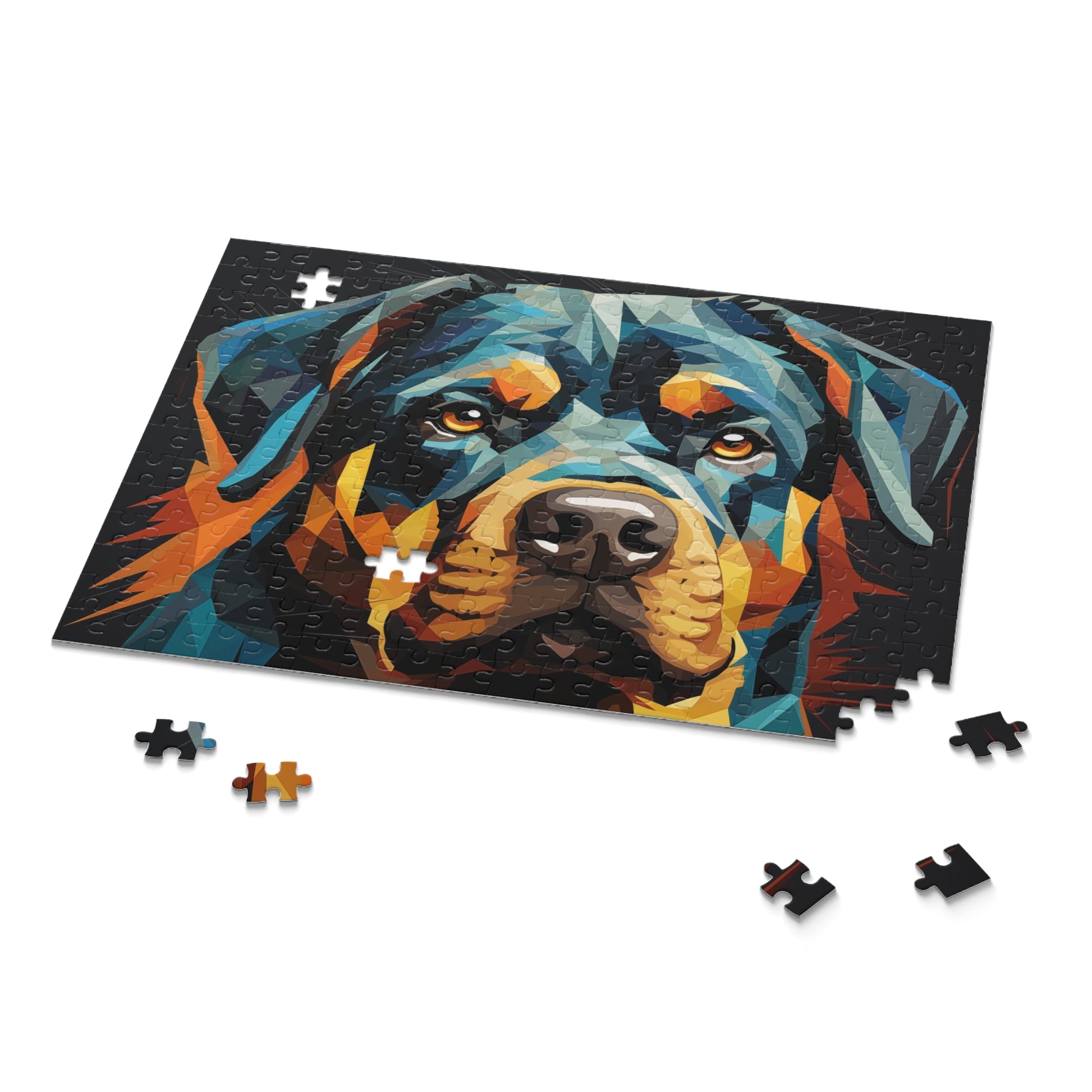 Rottweiler Jigsaw Vibrant Dog Puzzle for Boys, Girls, Kids Adult Birthday Business Jigsaw Puzzle Gift for Him Funny Humorous Indoor Outdoor Game Gift For Her Online-9