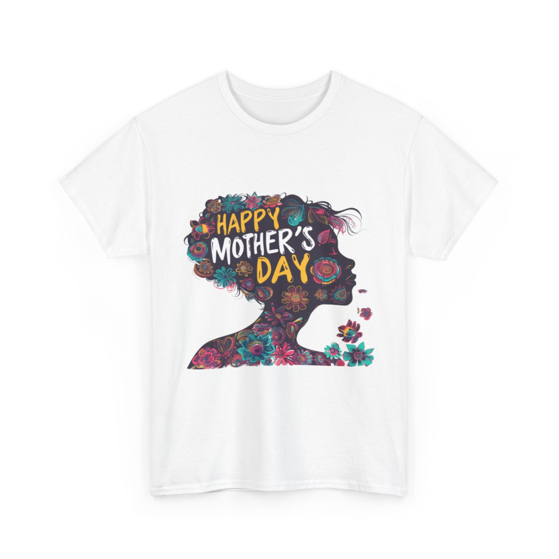 Happy Mother's Day African American Mom Graphic Unisex Heavy Cotton Tee Cotton Funny Humorous Graphic Soft Premium Unisex Men Women White T-shirt Birthday Gift-15