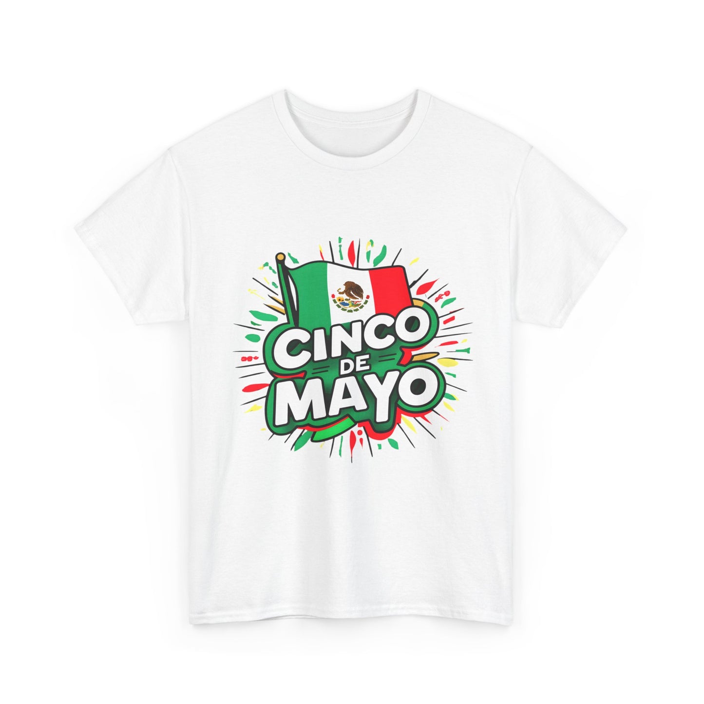 Cinco De Mayo Mexican Independence Day Graphic Unisex Heavy Cotton Tee Cotton Funny Humorous Graphic Soft Premium Unisex Men Women White T-shirt Birthday Gift-42