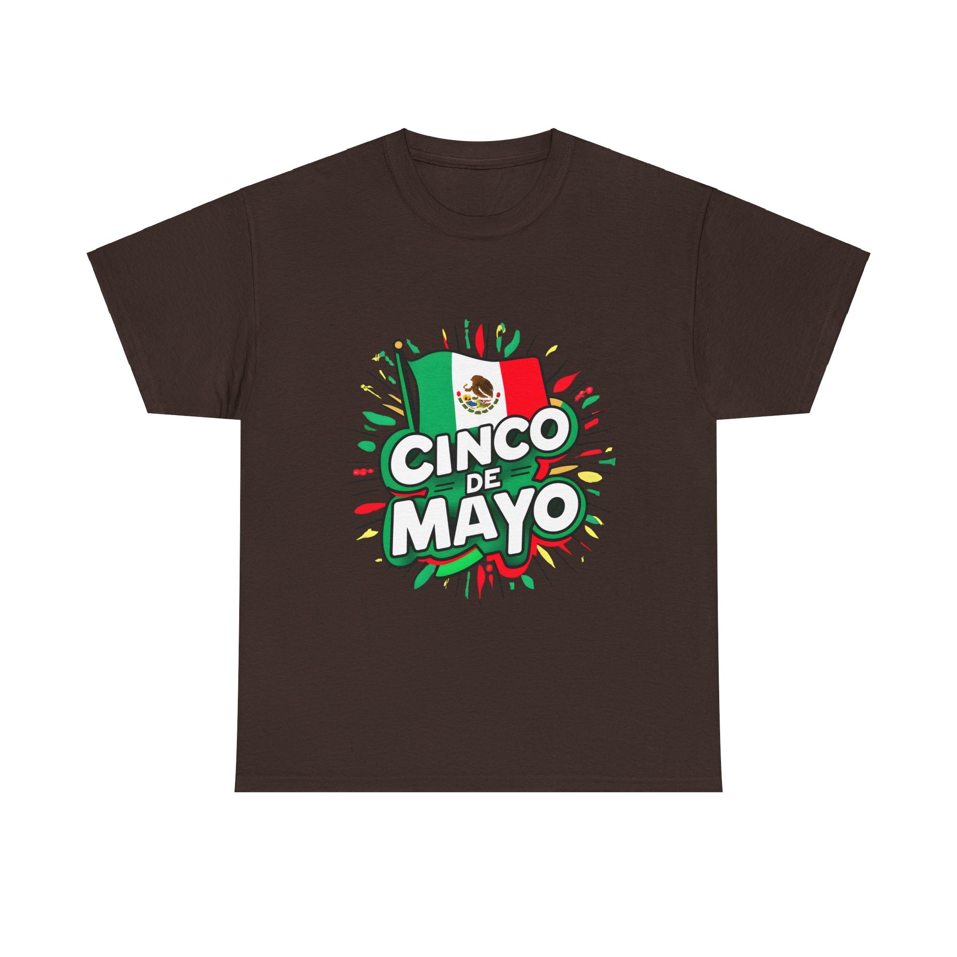 Cinco De Mayo Mexican Independence Day Graphic Unisex Heavy Cotton Tee Cotton Funny Humorous Graphic Soft Premium Unisex Men Women Dark Chocolate T-shirt Birthday Gift-3