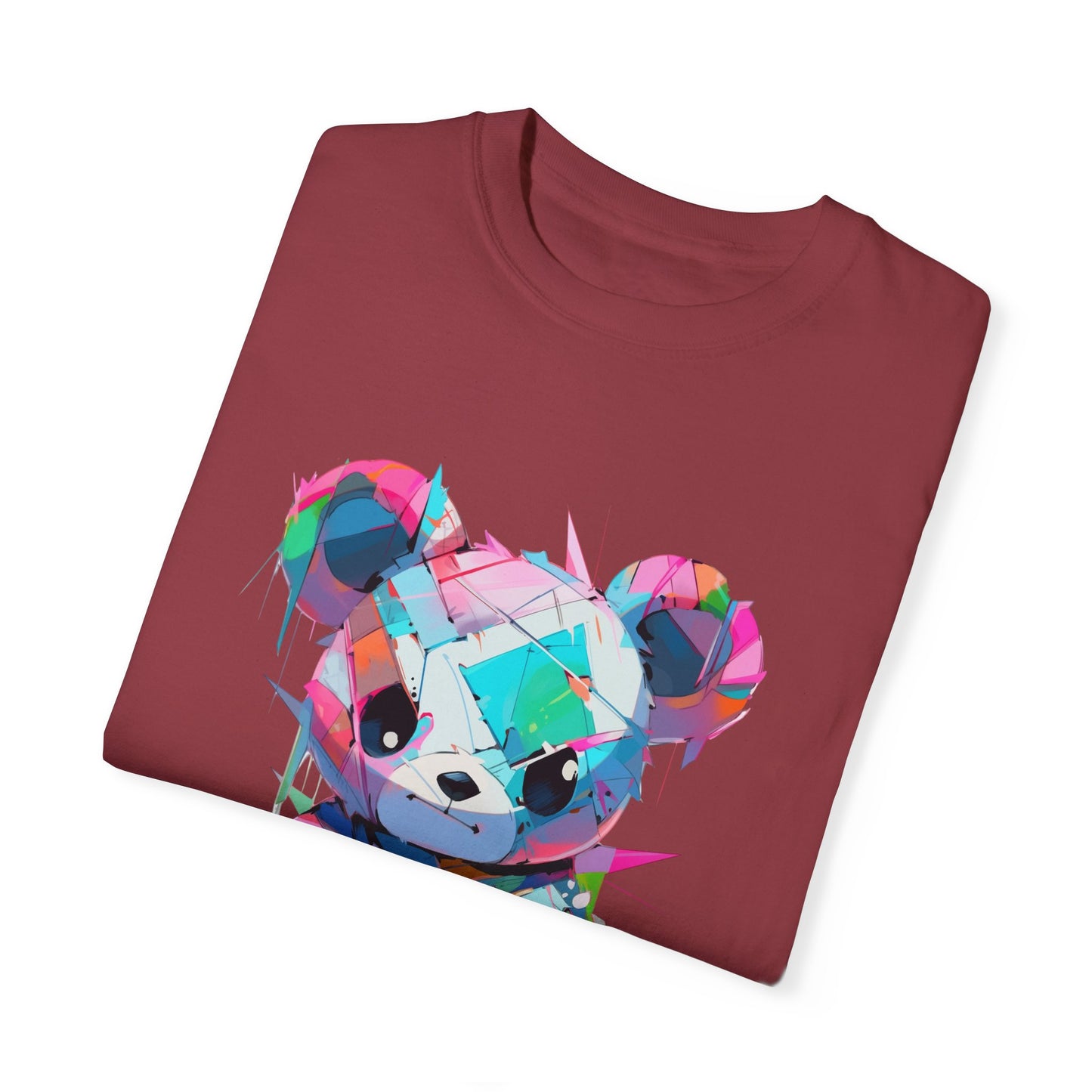 Hip Hop Teddy Bear Graphic Unisex Garment-dyed T-shirt Cotton Funny Humorous Graphic Soft Premium Unisex Men Women Chili T-shirt Birthday Gift-35