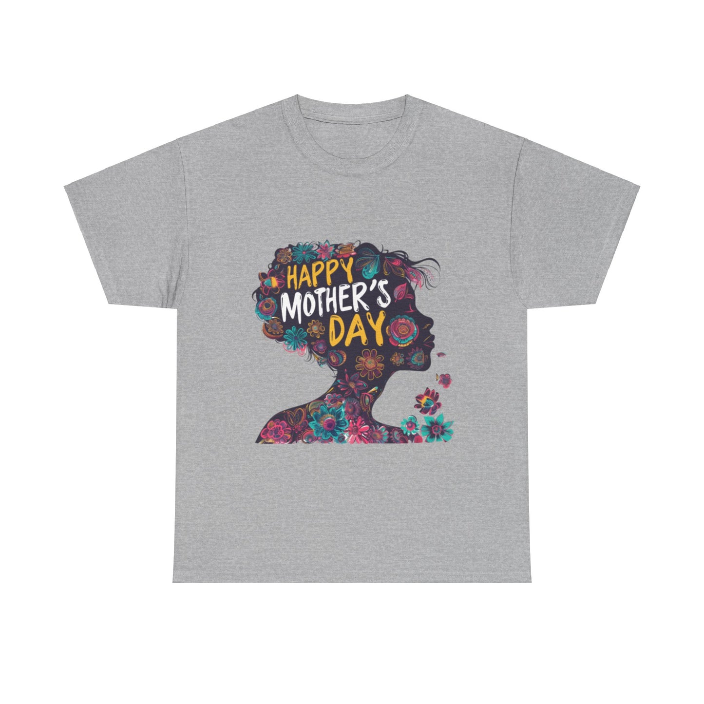 Happy Mother's Day African American Mom Graphic Unisex Heavy Cotton Tee Cotton Funny Humorous Graphic Soft Premium Unisex Men Women Sport Grey T-shirt Birthday Gift-9