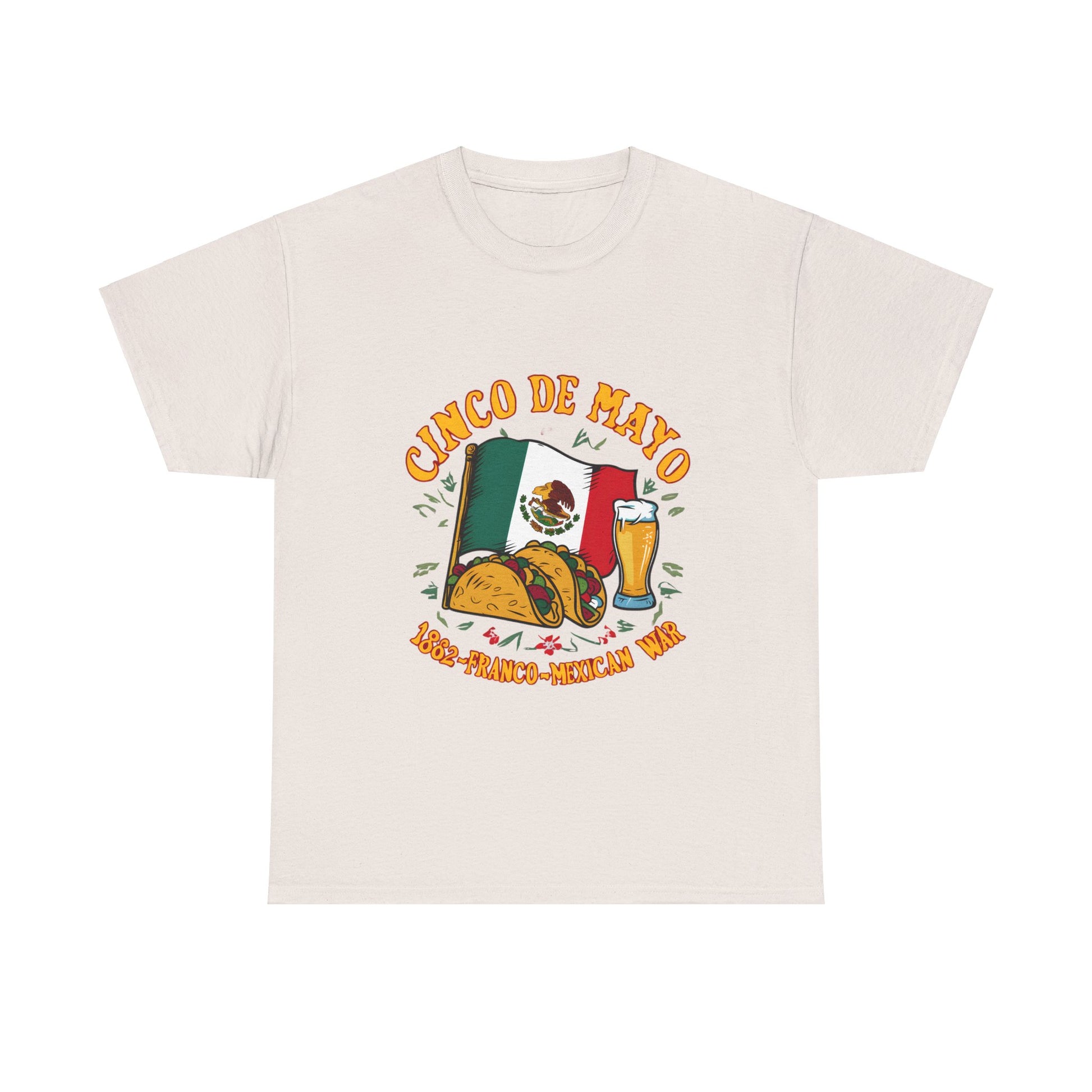 Cinco De Mayo Mexican Independence Day Graphic Unisex Heavy Cotton Tee Cotton Funny Humorous Graphic Soft Premium Unisex Men Women Ice Gray T-shirt Birthday Gift-12