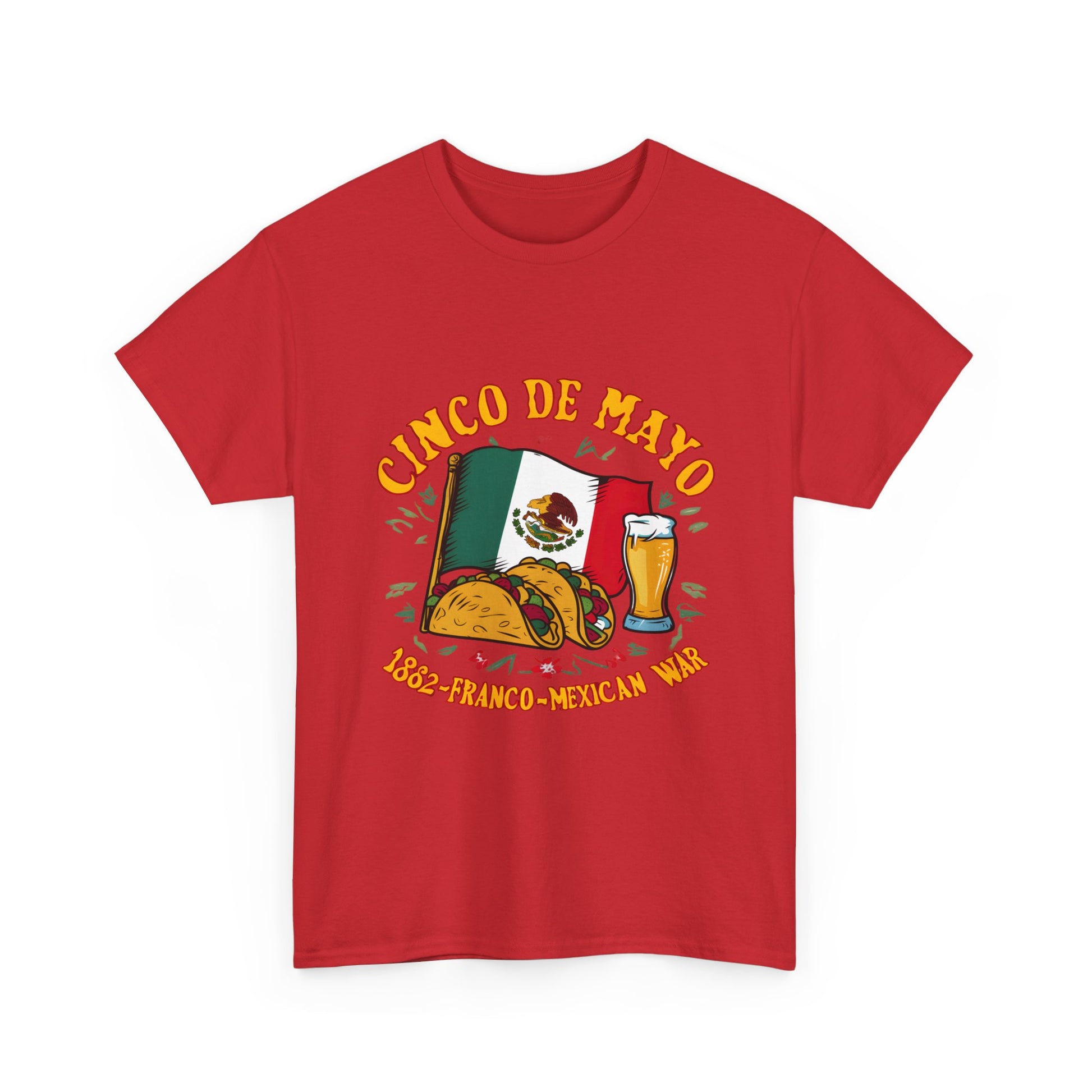 Cinco De Mayo Mexican Independence Day Graphic Unisex Heavy Cotton Tee Cotton Funny Humorous Graphic Soft Premium Unisex Men Women Red T-shirt Birthday Gift-33