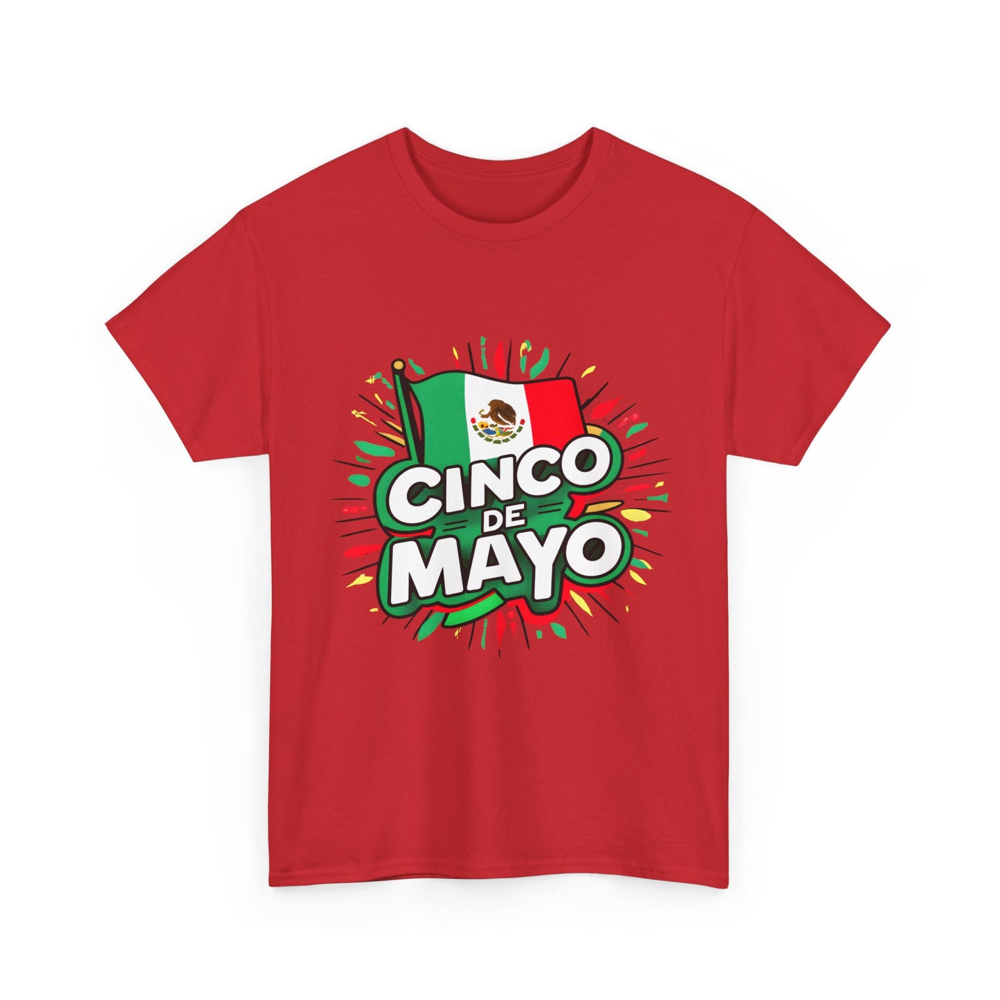 Cinco De Mayo Mexican Independence Day Graphic Unisex Heavy Cotton Tee Cotton Funny Humorous Graphic Soft Premium Unisex Men Women Red T-shirt Birthday Gift-33