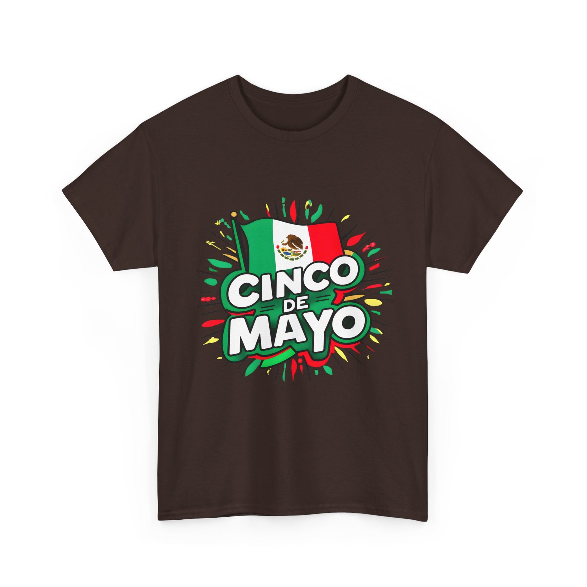 Cinco De Mayo Mexican Independence Day Graphic Unisex Heavy Cotton Tee Cotton Funny Humorous Graphic Soft Premium Unisex Men Women Dark Chocolate T-shirt Birthday Gift-21