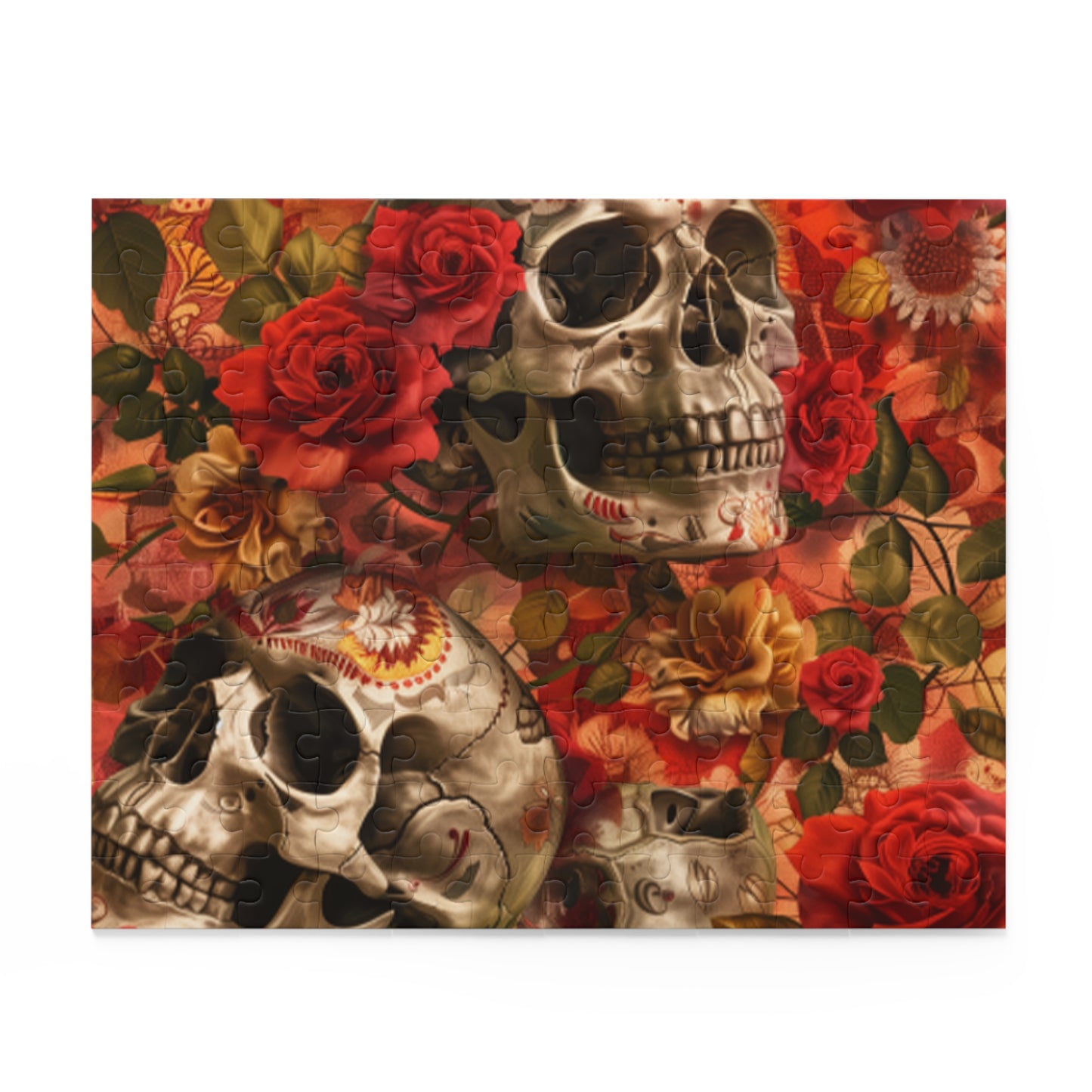 Mexican Art Day of the Dead Día de Muertos Jigsaw Puzzle Adult Birthday Business Jigsaw Puzzle Gift for Him Funny Humorous Indoor Outdoor Game Gift For Her Online-2