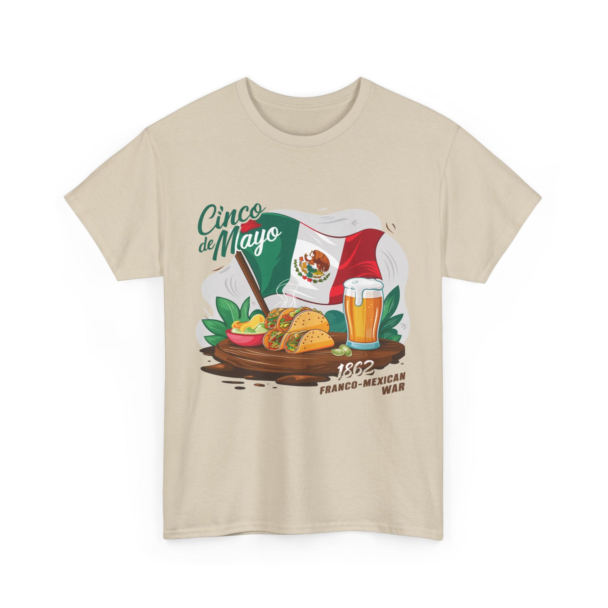 Cinco De Mayo Mexican Independence Day Graphic Unisex Heavy Cotton Tee Cotton Funny Humorous Graphic Soft Premium Unisex Men Women Sand T-shirt Birthday Gift-36