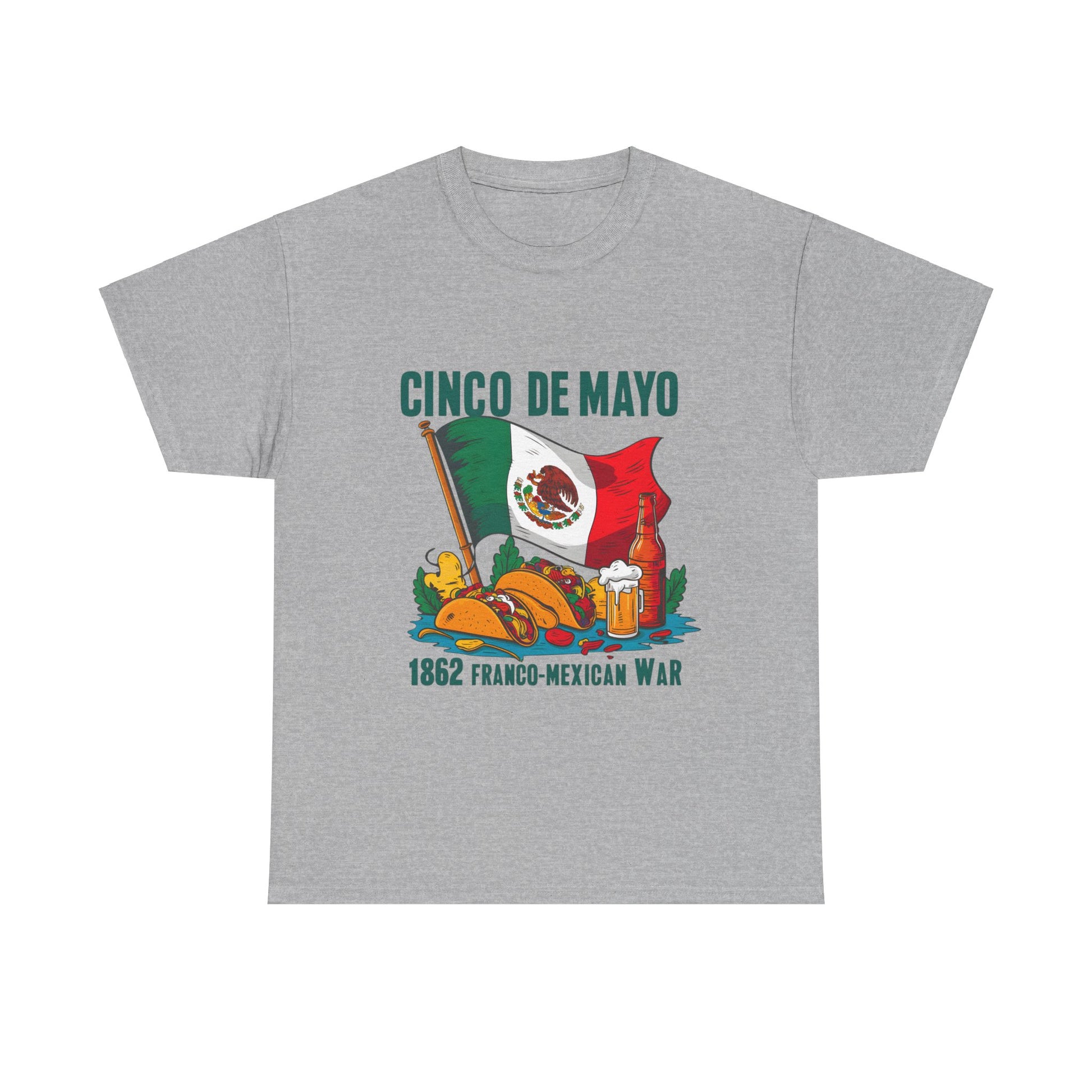 Cinco De Mayo Mexican Independence Day Graphic Unisex Heavy Cotton Tee Cotton Funny Humorous Graphic Soft Premium Unisex Men Women Sport Grey T-shirt Birthday Gift-9