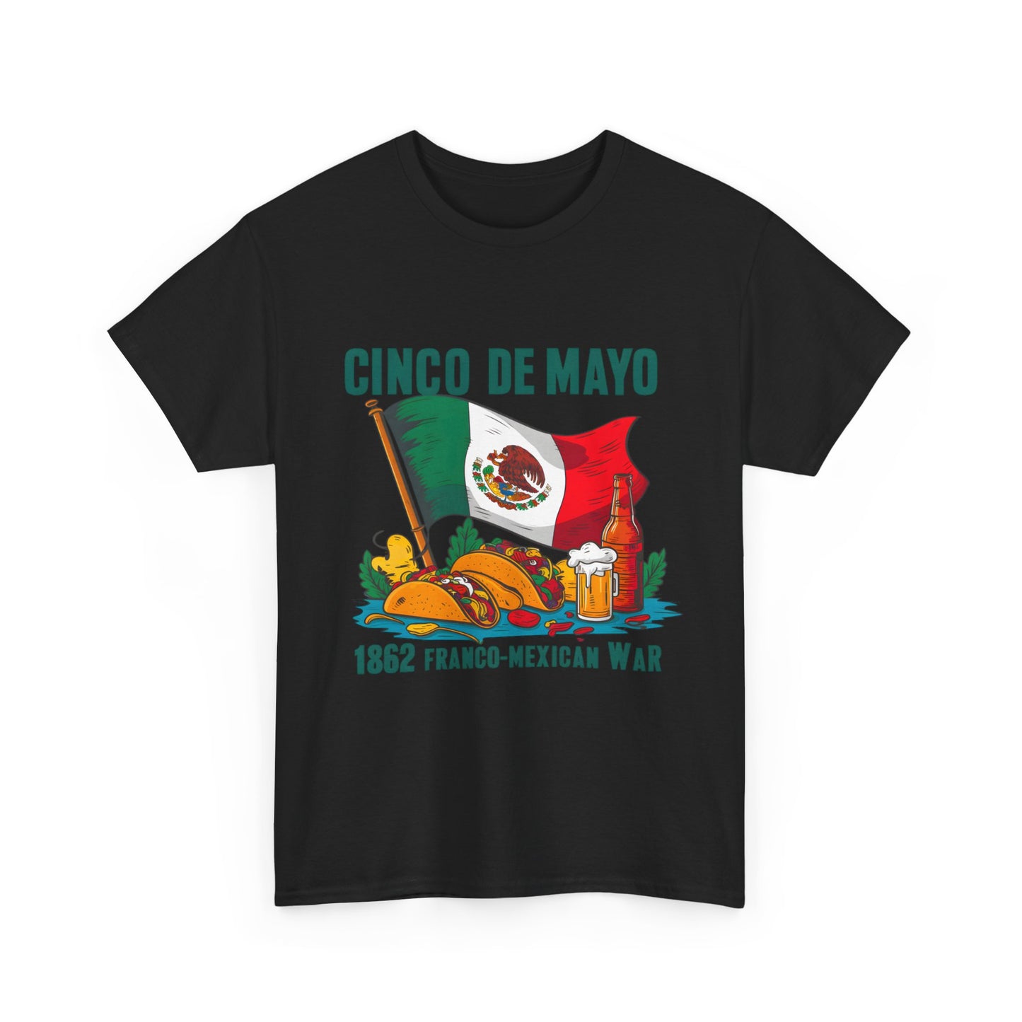 Cinco De Mayo Mexican Independence Day Graphic Unisex Heavy Cotton Tee Cotton Funny Humorous Graphic Soft Premium Unisex Men Women Black T-shirt Birthday Gift-15
