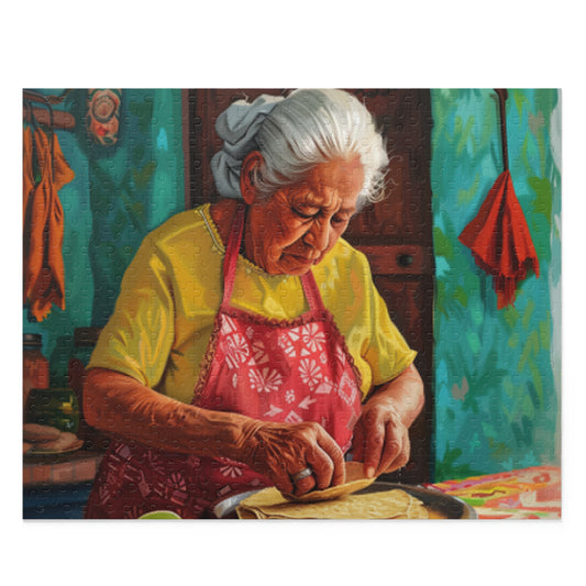 Mexican Art Retro Women Jigsaw Puzzle Adult Birthday Business Jigsaw Puzzle Gift for Him Funny Humorous Indoor Outdoor Game Gift For Her Online-1