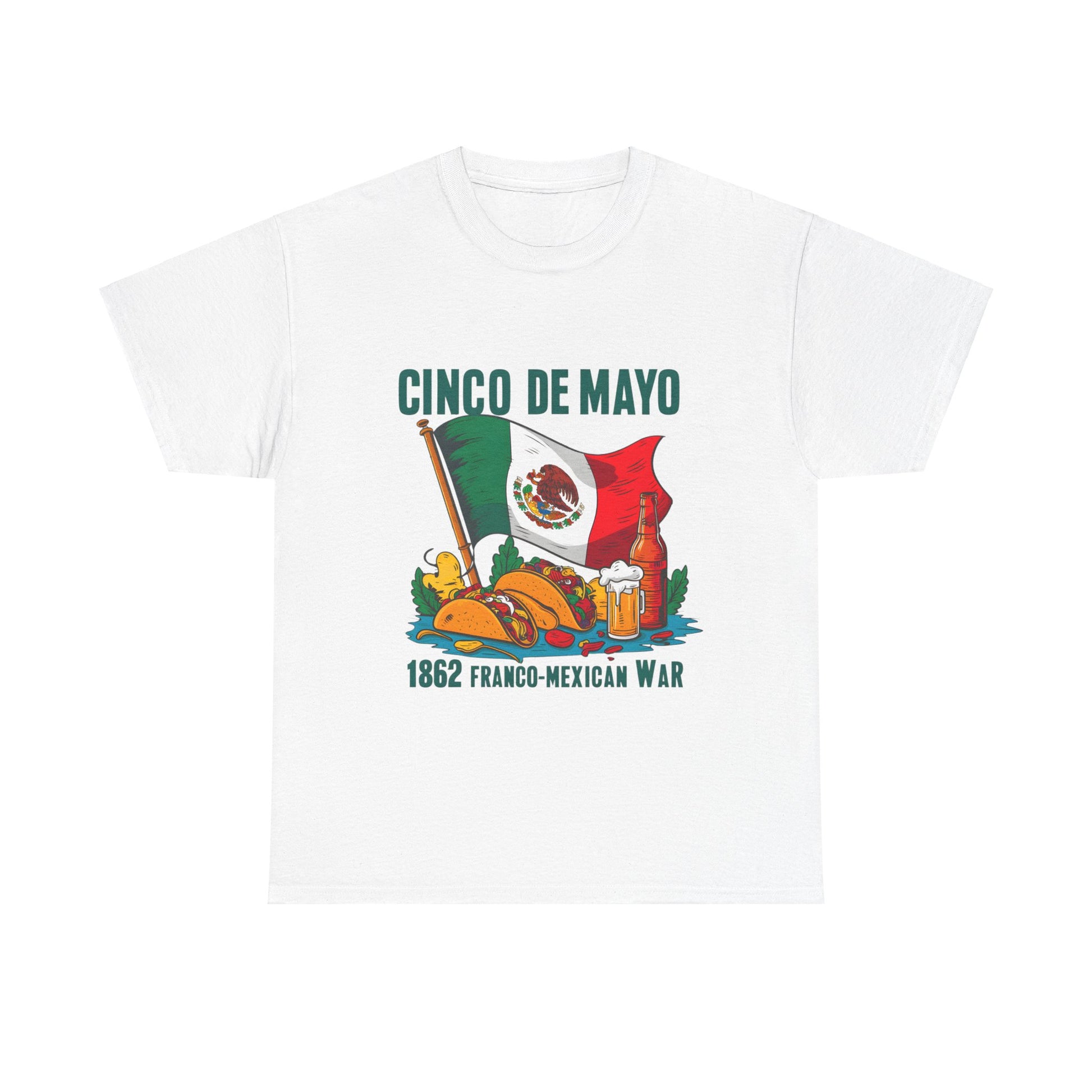 Cinco De Mayo Mexican Independence Day Graphic Unisex Heavy Cotton Tee Cotton Funny Humorous Graphic Soft Premium Unisex Men Women White T-shirt Birthday Gift-10