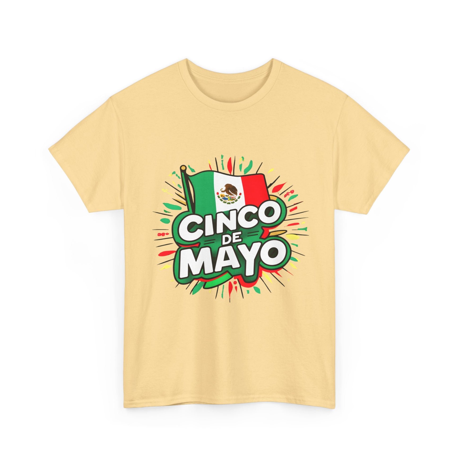 Cinco De Mayo Mexican Independence Day Graphic Unisex Heavy Cotton Tee Cotton Funny Humorous Graphic Soft Premium Unisex Men Women Yellow Haze T-shirt Birthday Gift-45