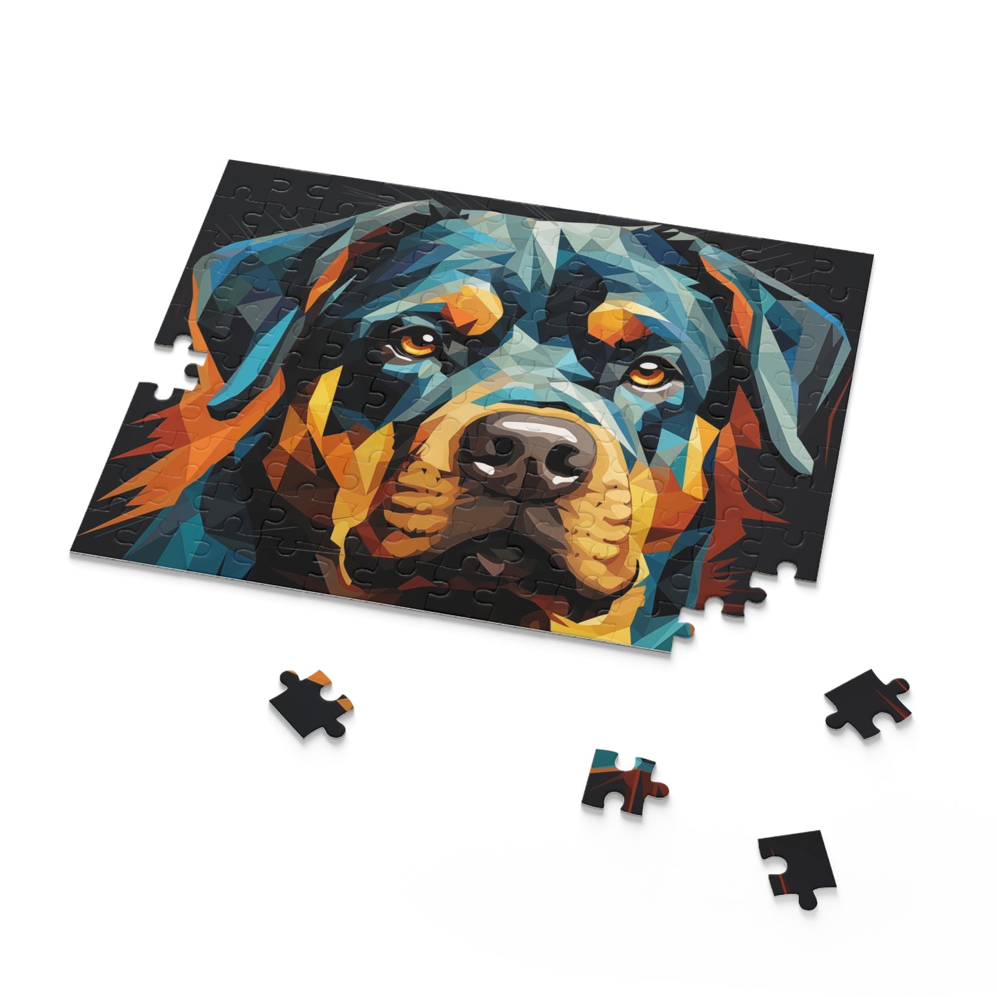 Rottweiler Jigsaw Vibrant Dog Puzzle for Boys, Girls, Kids Adult Birthday Business Jigsaw Puzzle Gift for Him Funny Humorous Indoor Outdoor Game Gift For Her Online-7