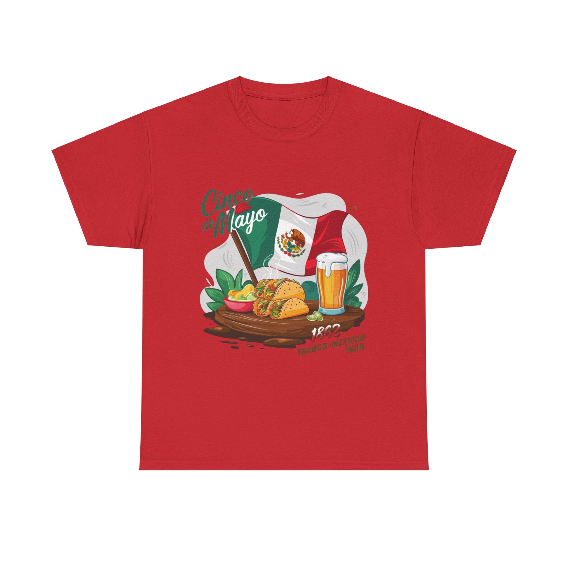 Cinco De Mayo Mexican Independence Day Graphic Unisex Heavy Cotton Tee Cotton Funny Humorous Graphic Soft Premium Unisex Men Women Red T-shirt Birthday Gift-7