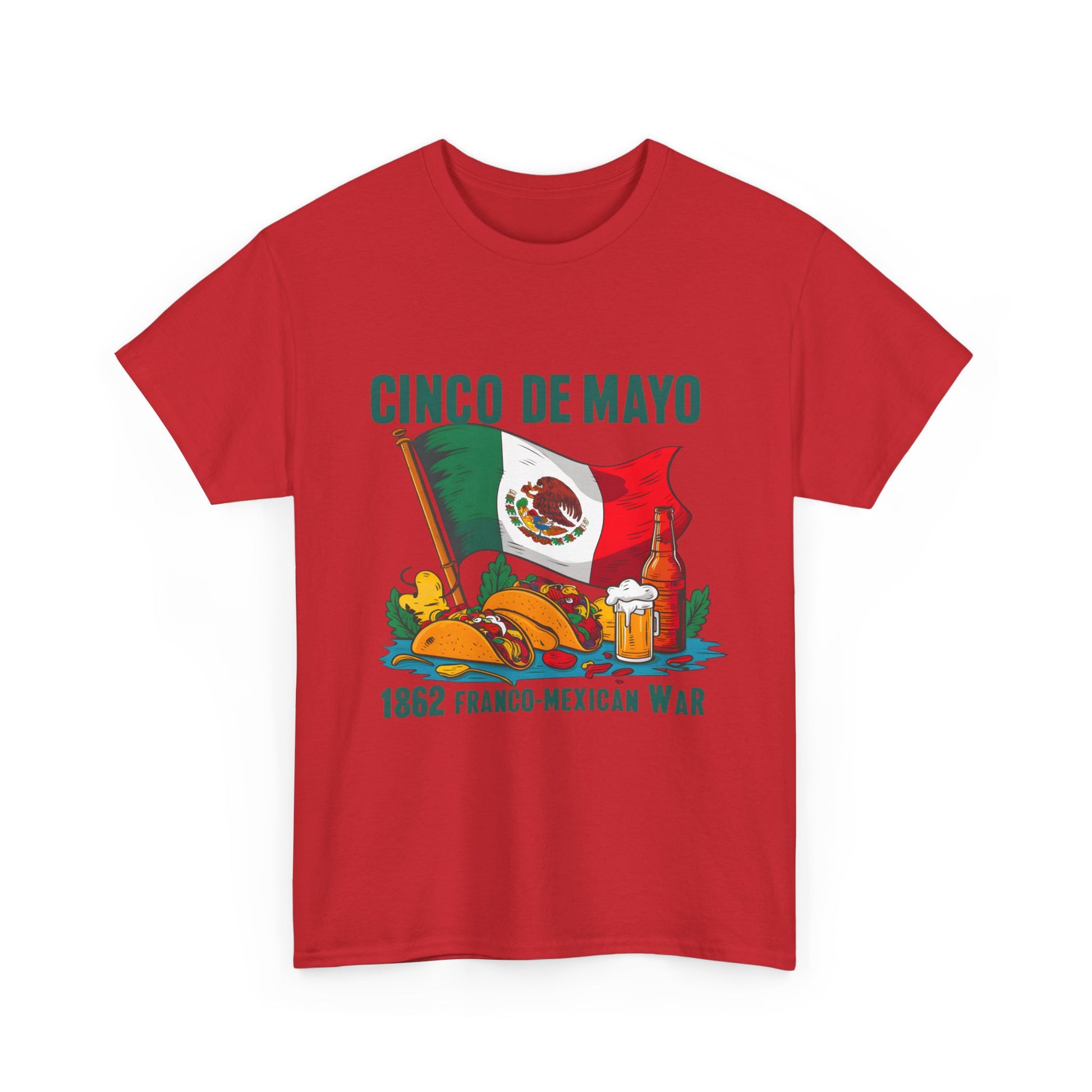Cinco De Mayo Mexican Independence Day Graphic Unisex Heavy Cotton Tee Cotton Funny Humorous Graphic Soft Premium Unisex Men Women Red T-shirt Birthday Gift-33