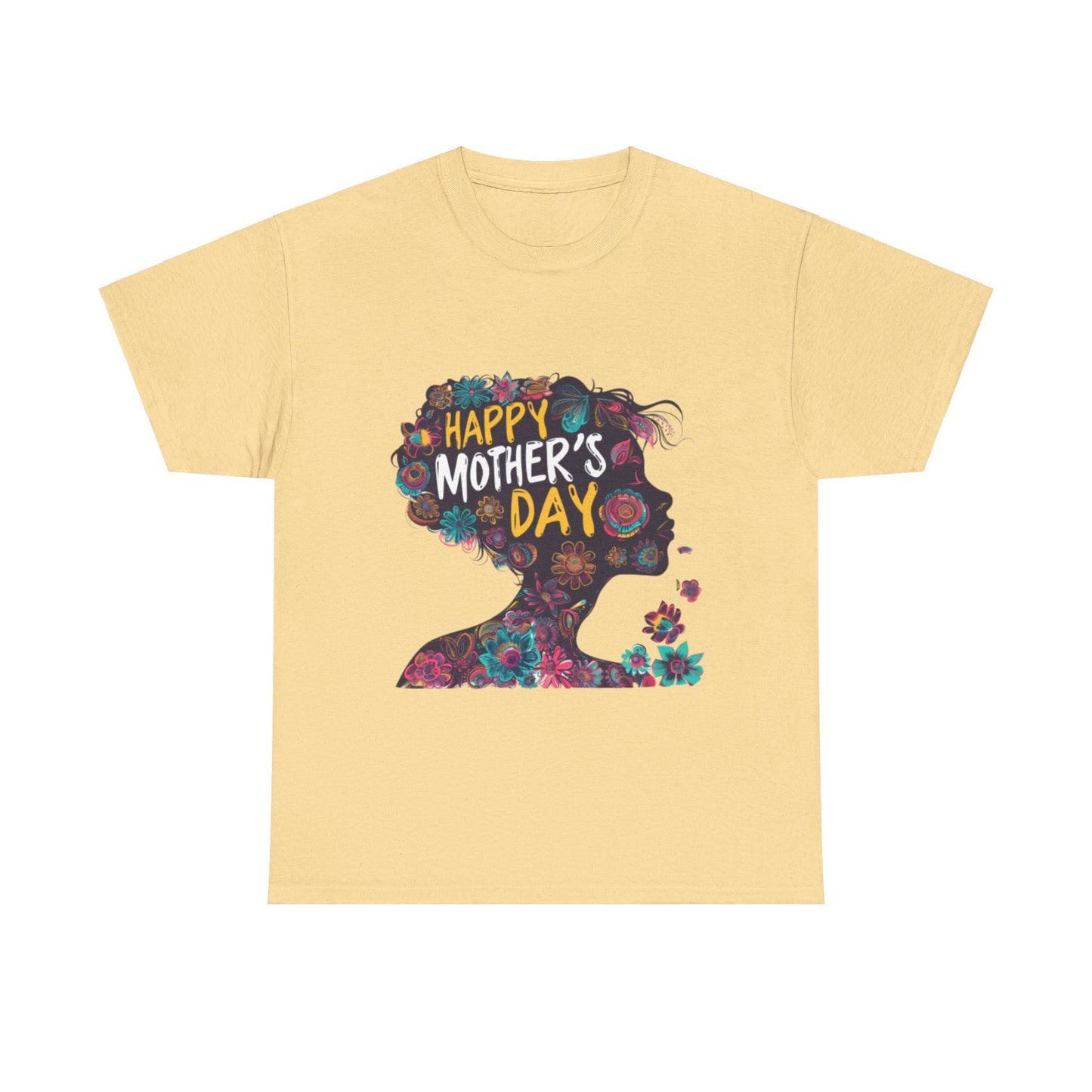 Happy Mother's Day African American Mom Graphic Unisex Heavy Cotton Tee Cotton Funny Humorous Graphic Soft Premium Unisex Men Women Yellow Haze T-shirt Birthday Gift-10