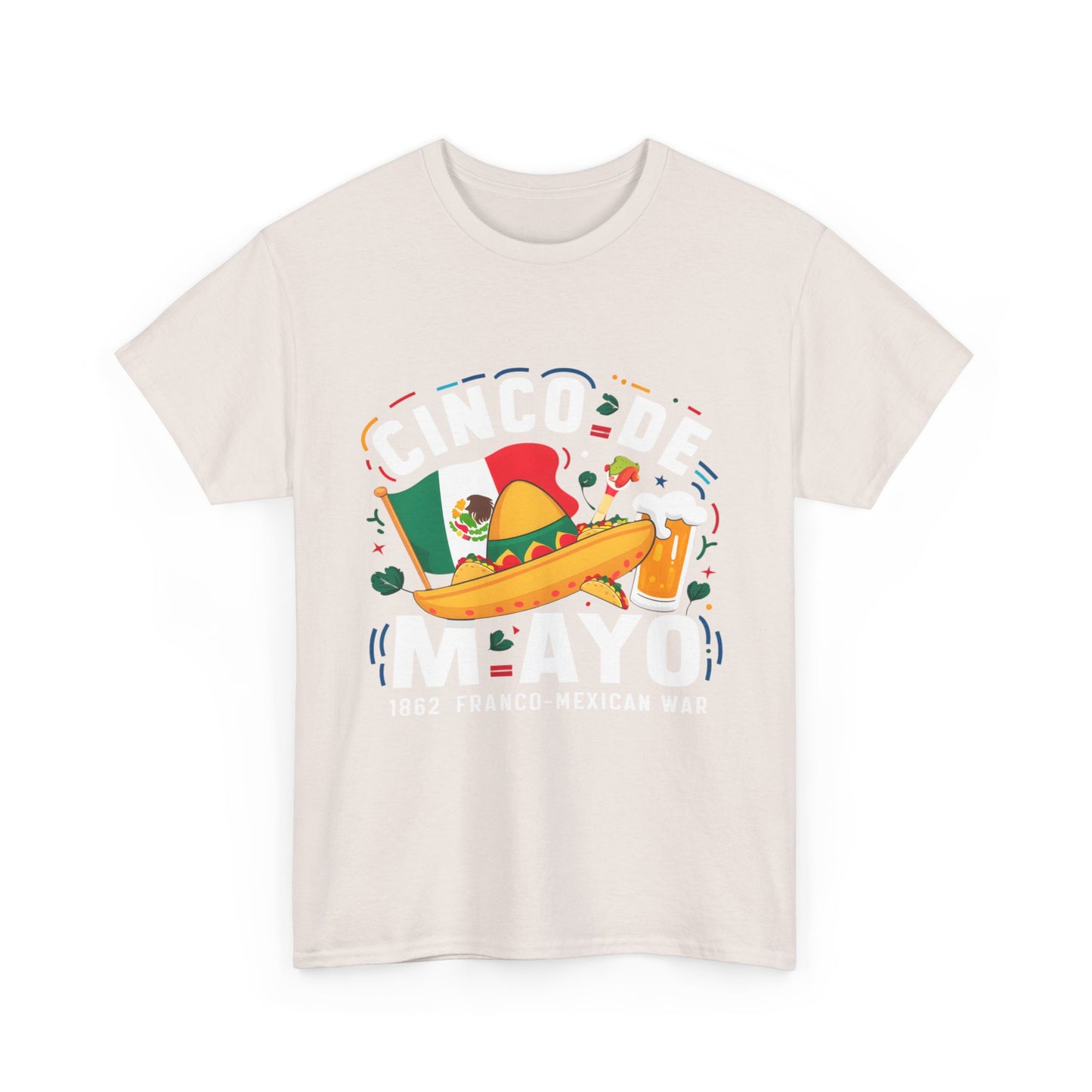 Cinco De Mayo Mexican Independence Day Graphic Unisex Heavy Cotton Tee Cotton Funny Humorous Graphic Soft Premium Unisex Men Women Ice Gray T-shirt Birthday Gift-48