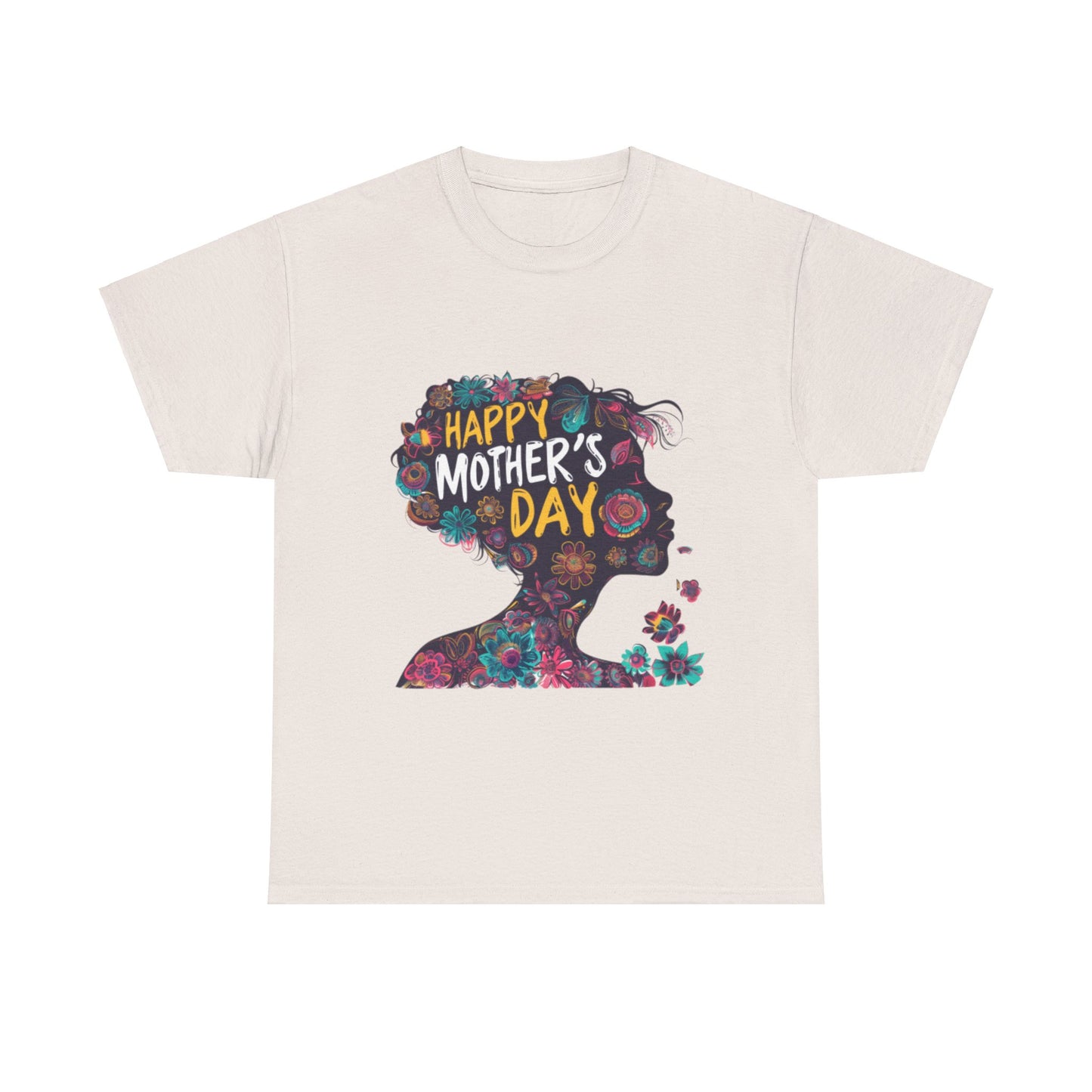 Happy Mother's Day African American Mom Graphic Unisex Heavy Cotton Tee Cotton Funny Humorous Graphic Soft Premium Unisex Men Women Ice Gray T-shirt Birthday Gift-12