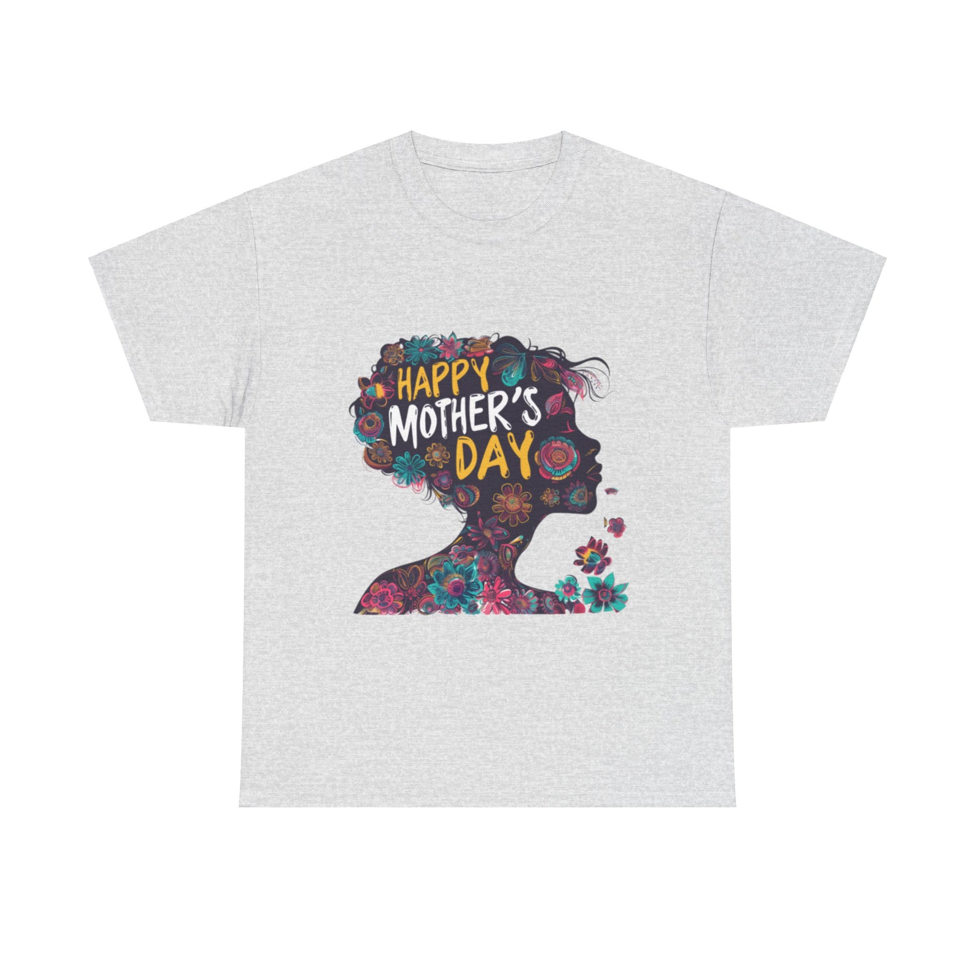 Happy Mother's Day African American Mom Graphic Unisex Heavy Cotton Tee Cotton Funny Humorous Graphic Soft Premium Unisex Men Women Ash T-shirt Birthday Gift-13