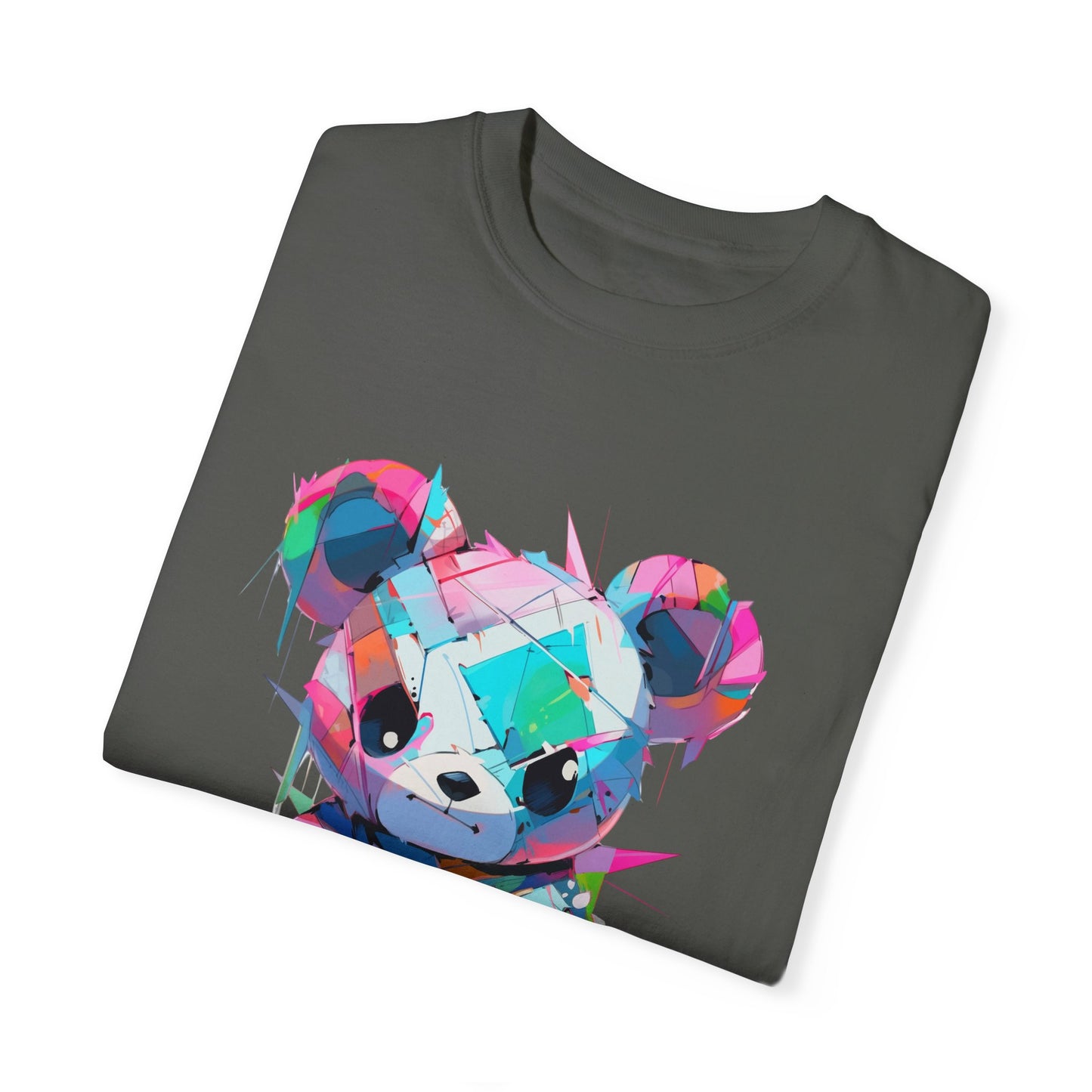 Hip Hop Teddy Bear Graphic Unisex Garment-dyed T-shirt Cotton Funny Humorous Graphic Soft Premium Unisex Men Women Pepper T-shirt Birthday Gift-50