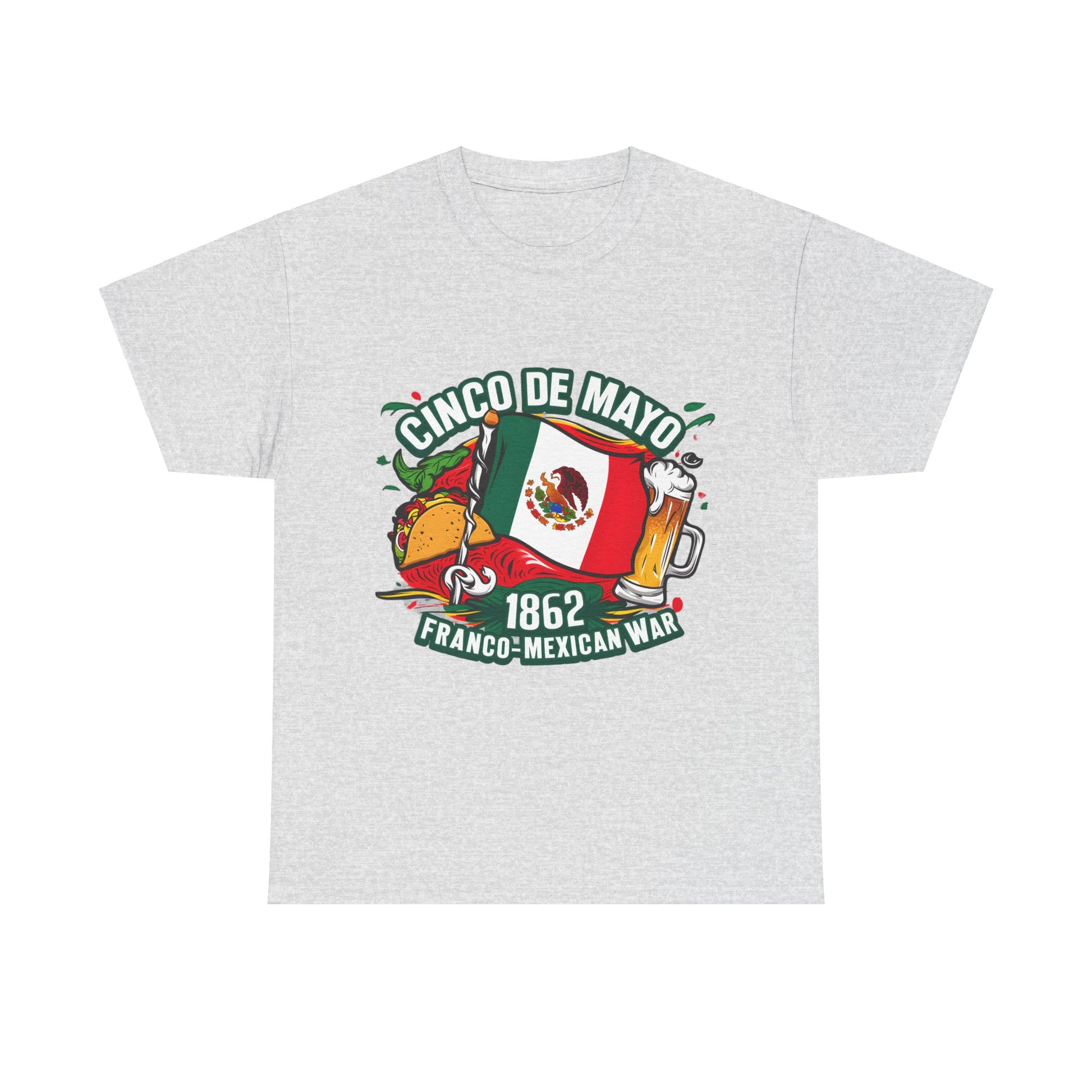 Cinco De Mayo Mexican Independence Day Graphic Unisex Heavy Cotton Tee Cotton Funny Humorous Graphic Soft Premium Unisex Men Women Ash T-shirt Birthday Gift-13