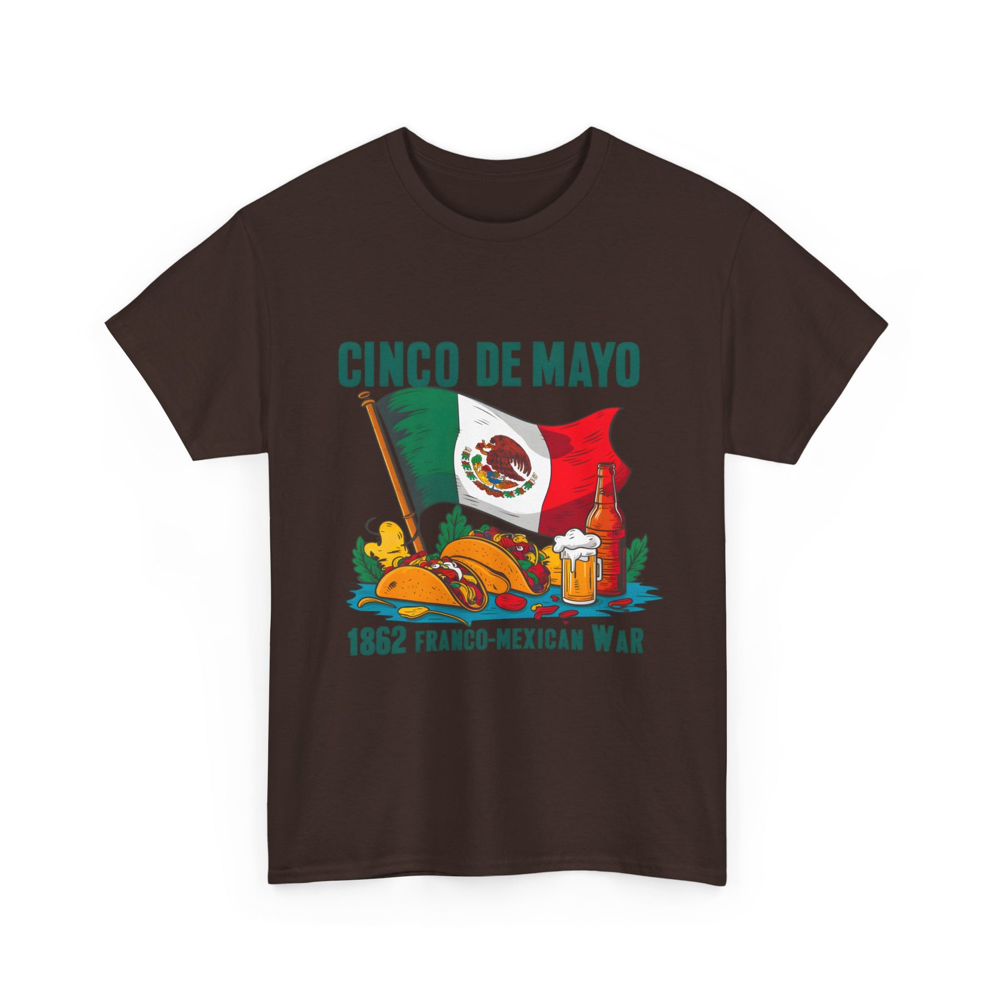 Cinco De Mayo Mexican Independence Day Graphic Unisex Heavy Cotton Tee Cotton Funny Humorous Graphic Soft Premium Unisex Men Women Dark Chocolate T-shirt Birthday Gift-21