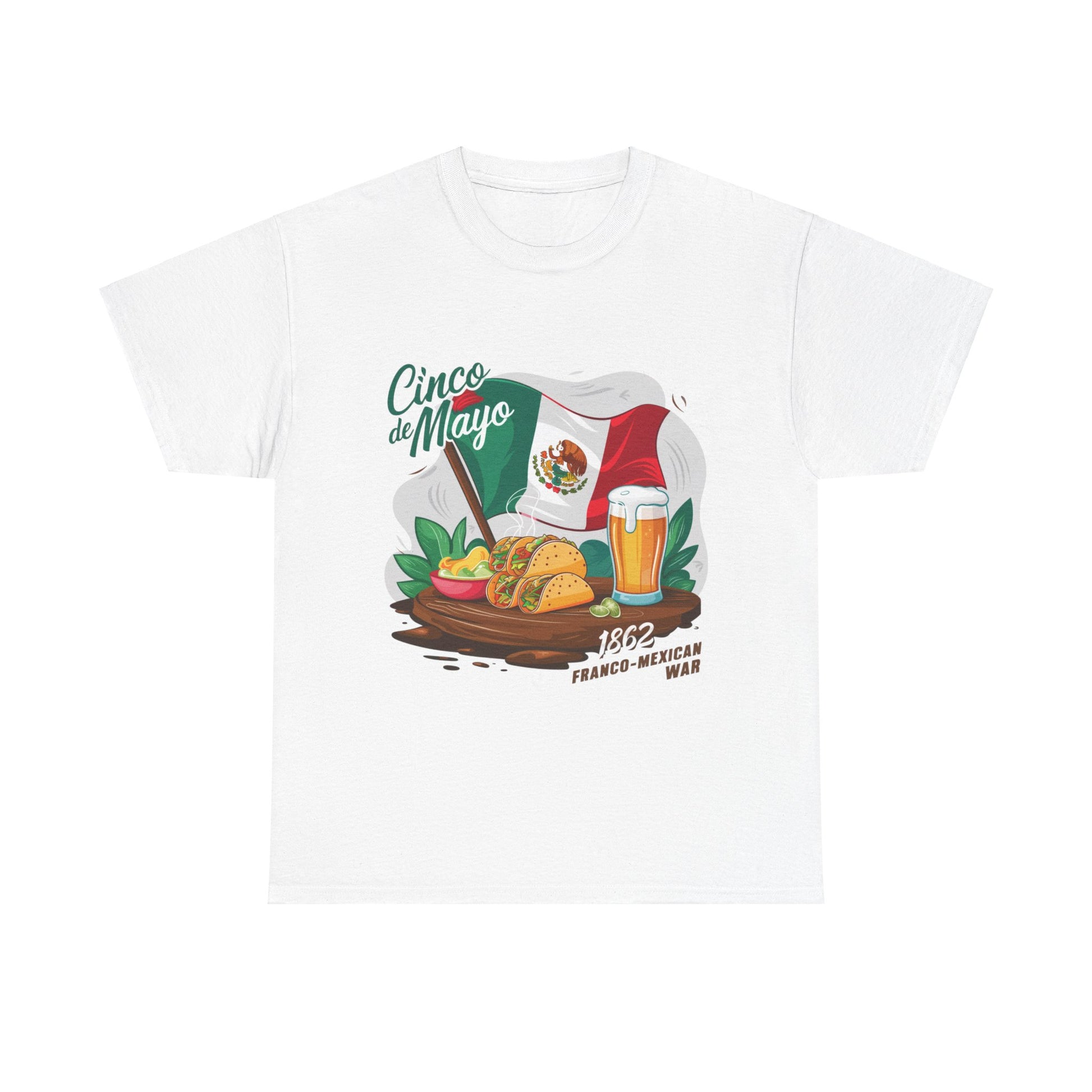 Cinco De Mayo Mexican Independence Day Graphic Unisex Heavy Cotton Tee Cotton Funny Humorous Graphic Soft Premium Unisex Men Women White T-shirt Birthday Gift-10