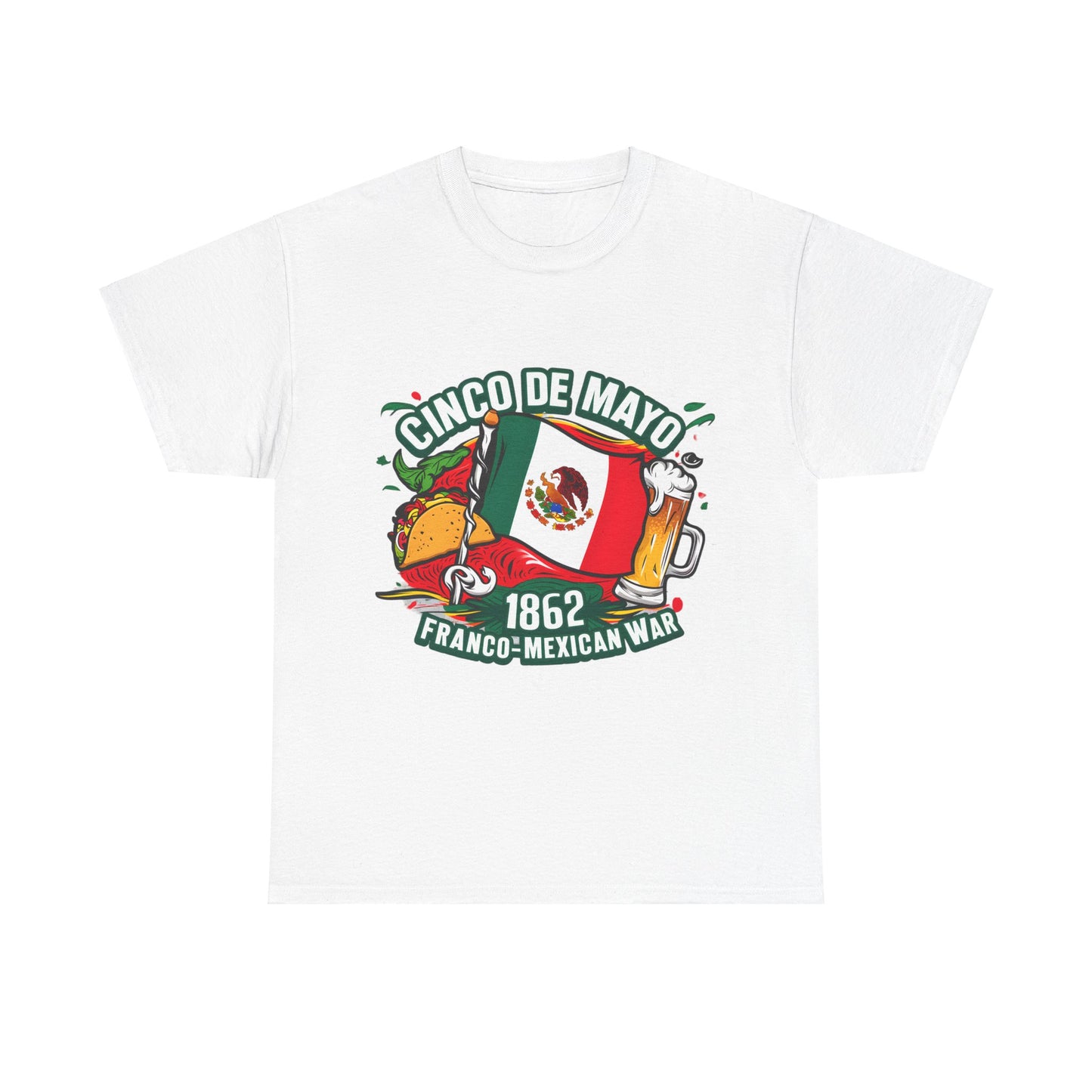 Cinco De Mayo Mexican Independence Day Graphic Unisex Heavy Cotton Tee Cotton Funny Humorous Graphic Soft Premium Unisex Men Women White T-shirt Birthday Gift-10