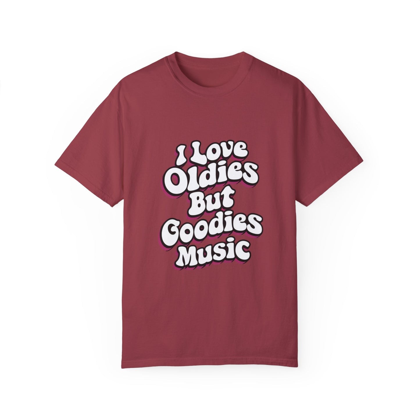 I Love Oldies but Goodies Music Urban Hip Hop Graphic Unisex Garment-dyed T-shirt Cotton Funny Humorous Graphic Soft Premium Unisex Men Women Chili T-shirt Birthday Gift-7