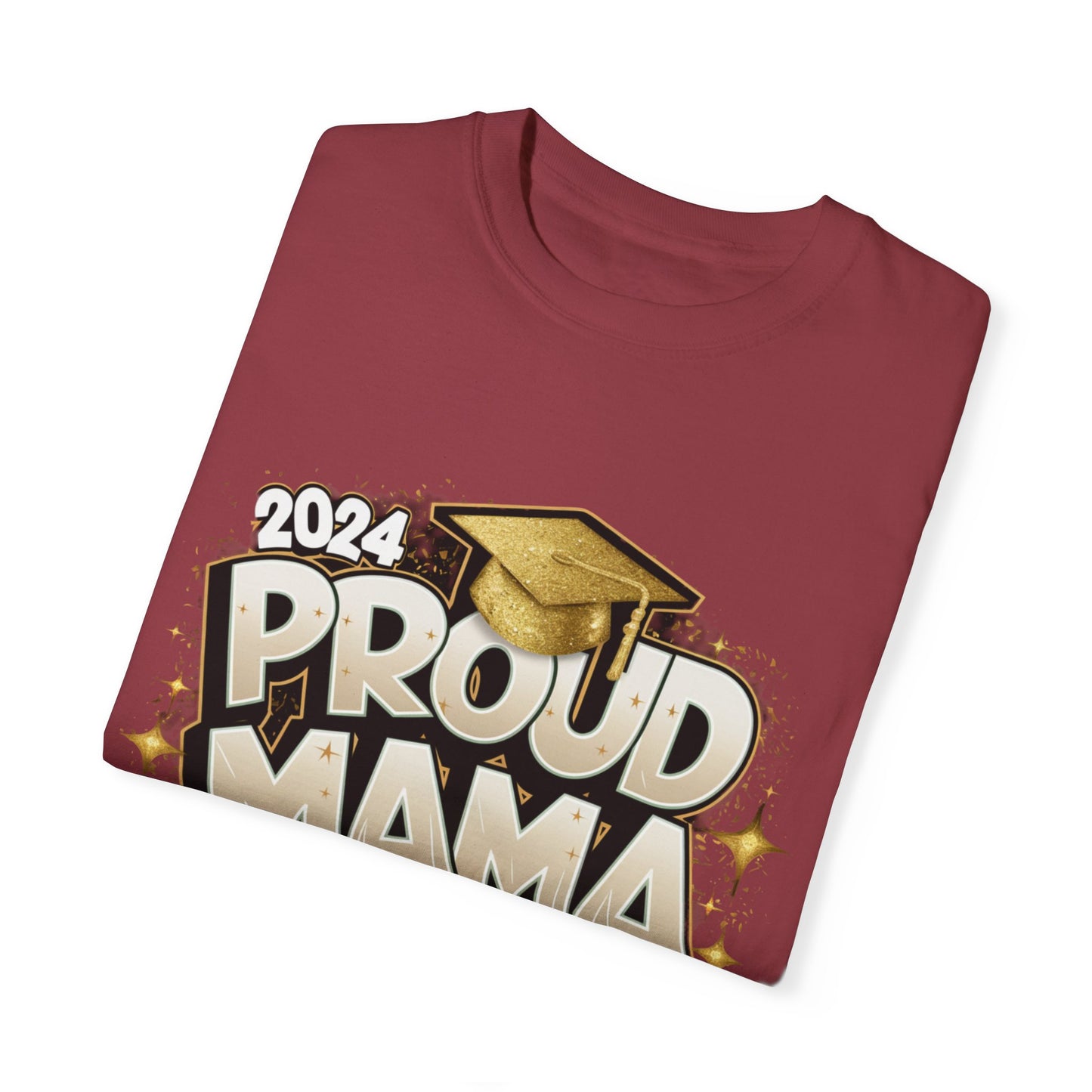 Proud Mama of a 2024 Graduate Unisex Garment-dyed T-shirt Cotton Funny Humorous Graphic Soft Premium Unisex Men Women Chili T-shirt Birthday Gift-35