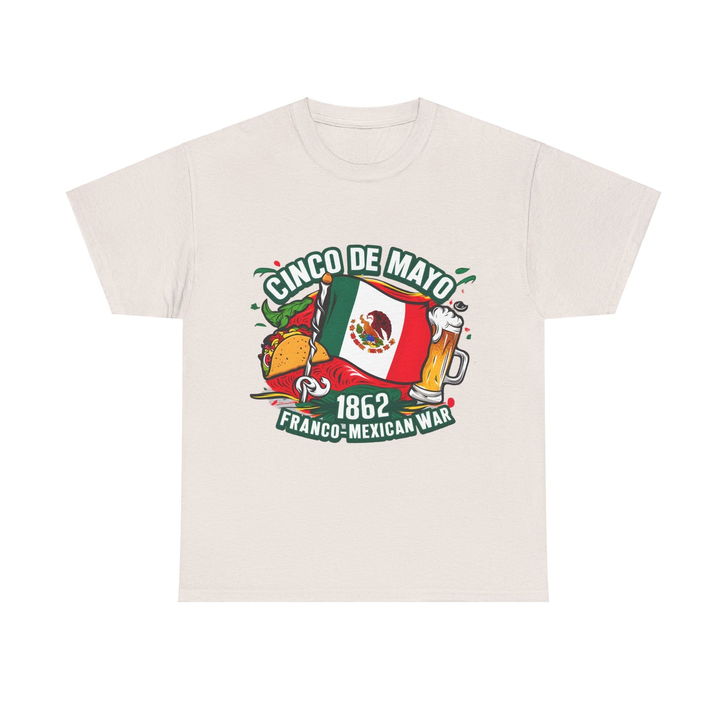 Cinco De Mayo Mexican Independence Day Graphic Unisex Heavy Cotton Tee Cotton Funny Humorous Graphic Soft Premium Unisex Men Women Ice Gray T-shirt Birthday Gift-12